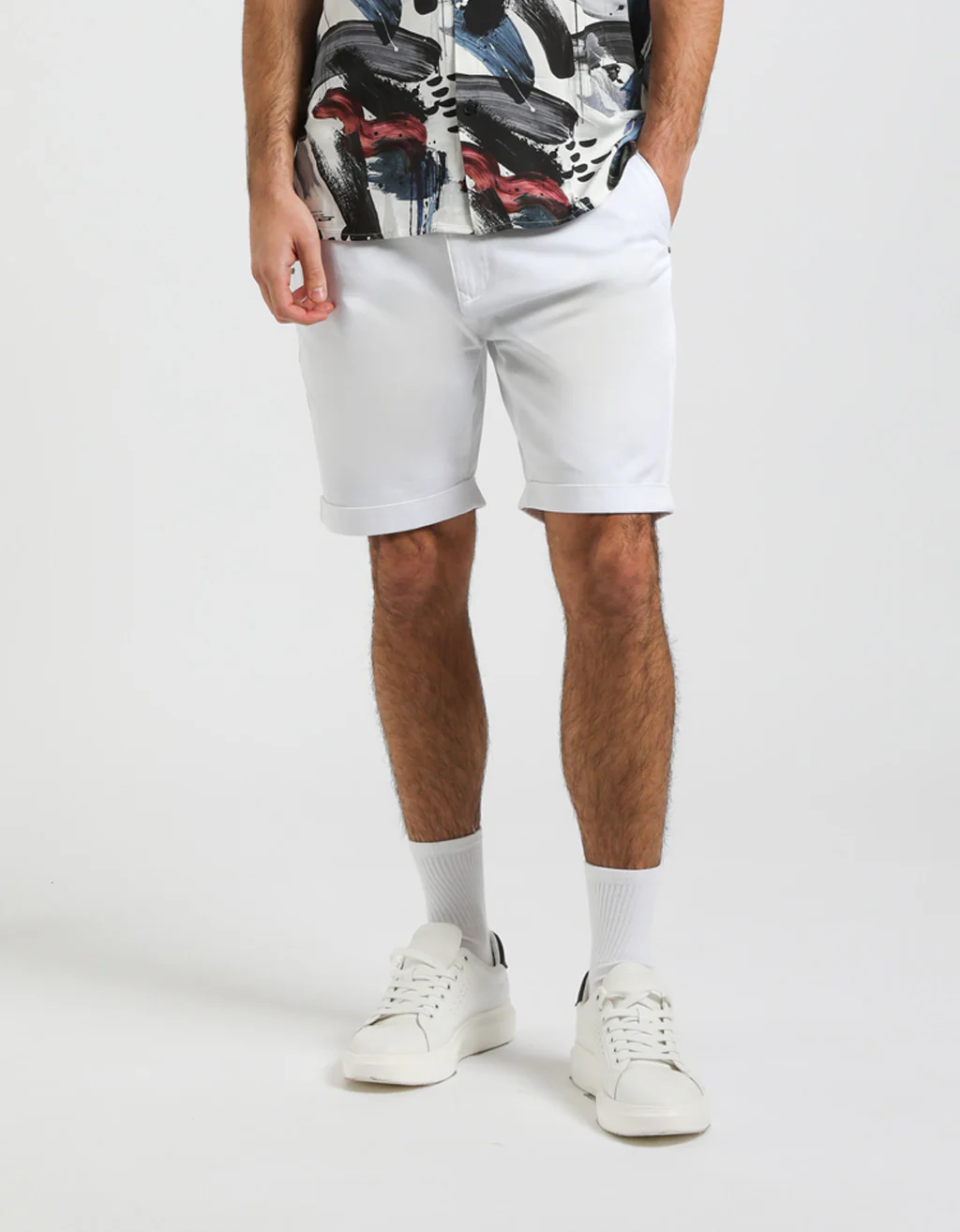 Bermuda chino in cotone - Image 2