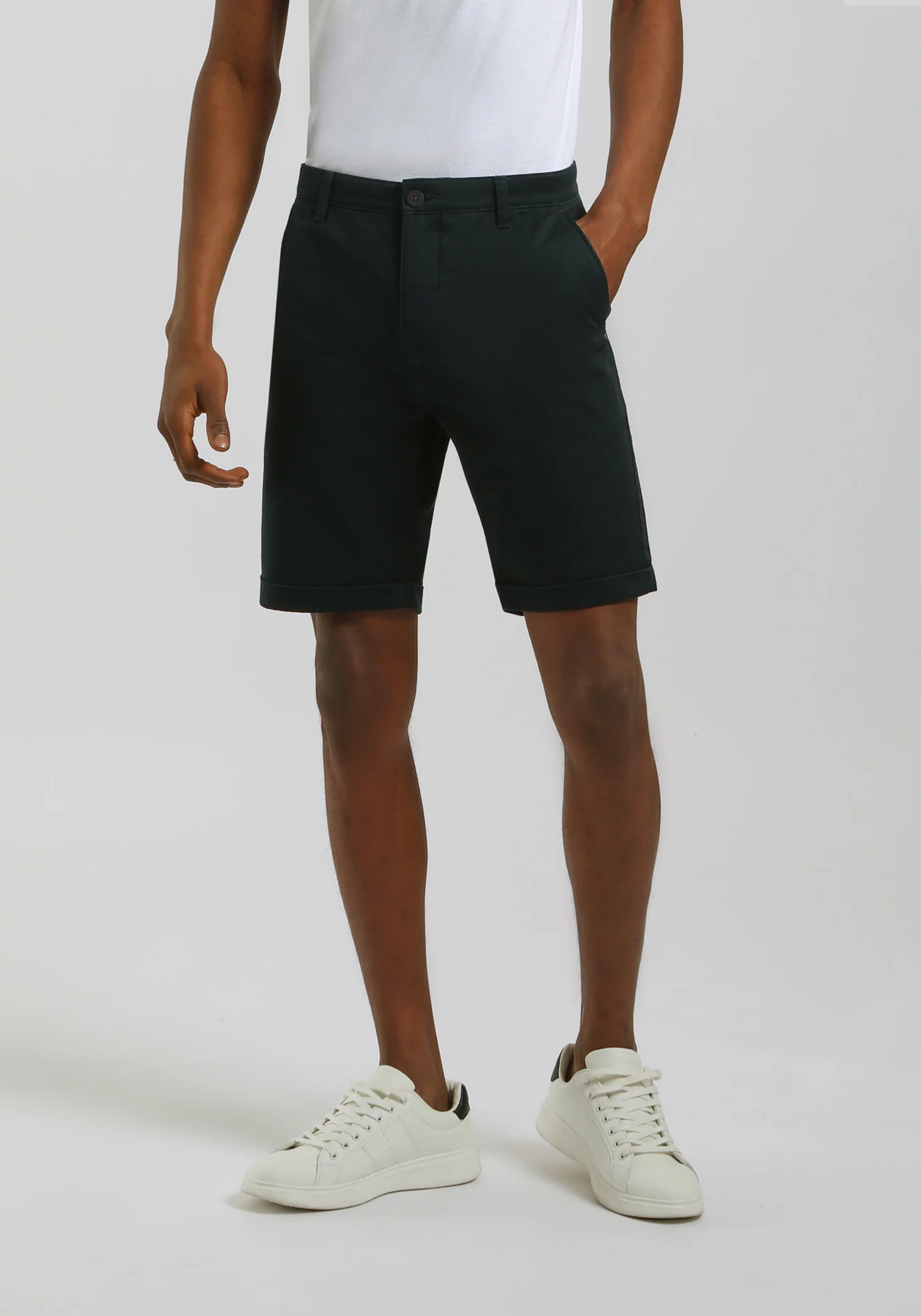 Bermuda chino in cotone - Image 2