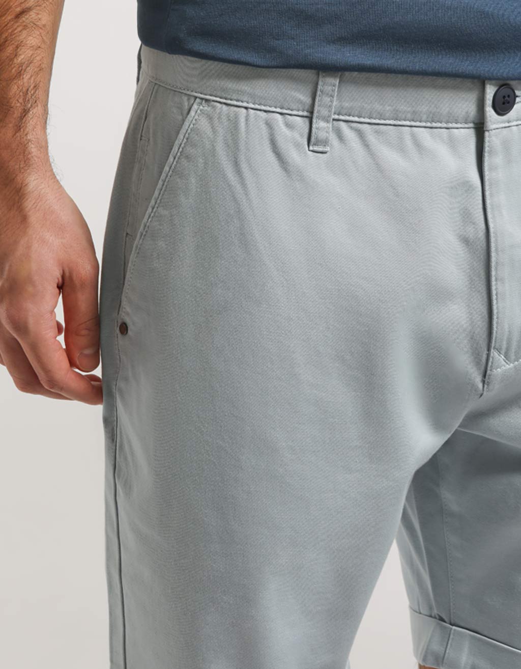 Bermuda chino in cotone - Image 3