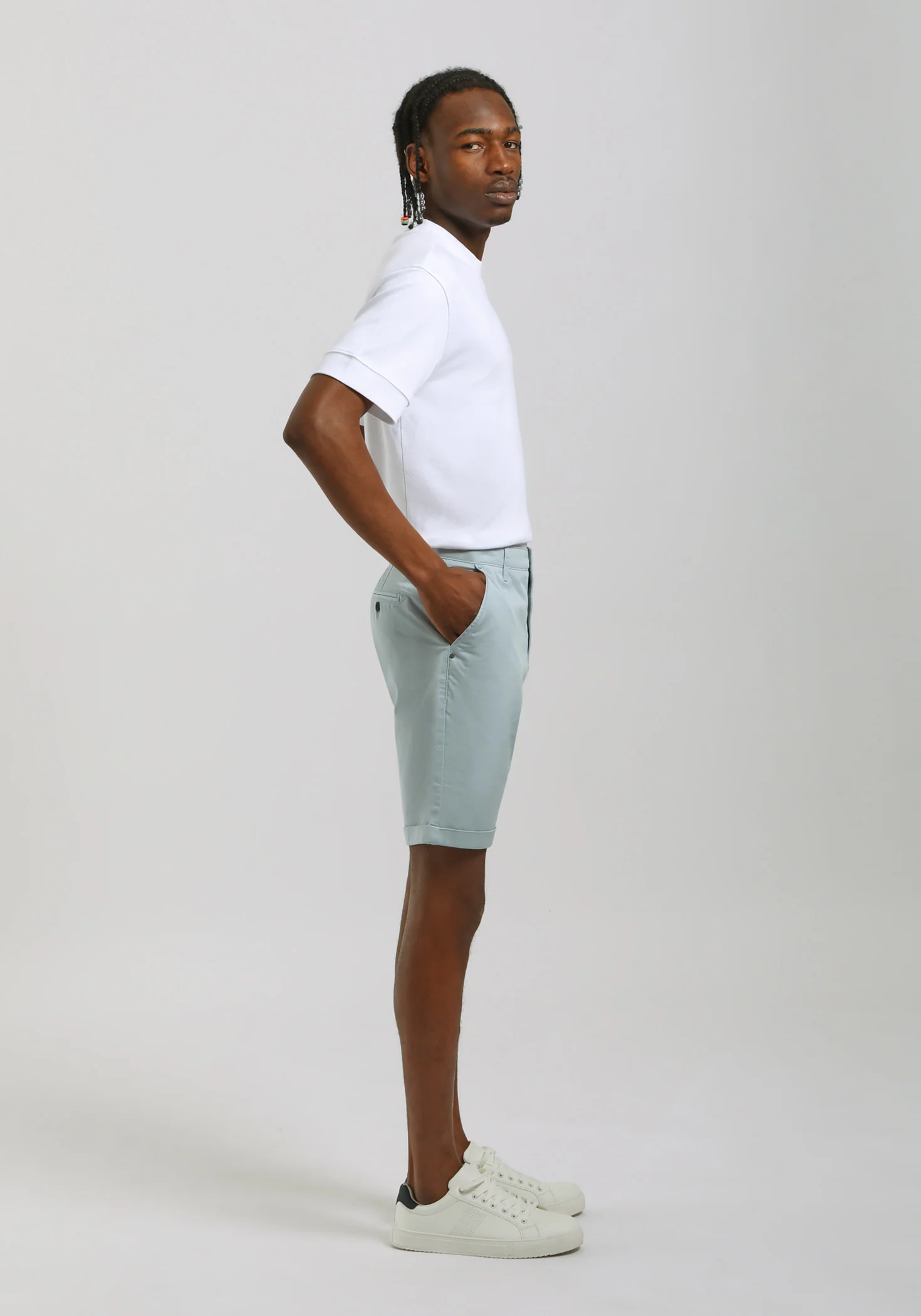 Bermuda chino in cotone - Image 4