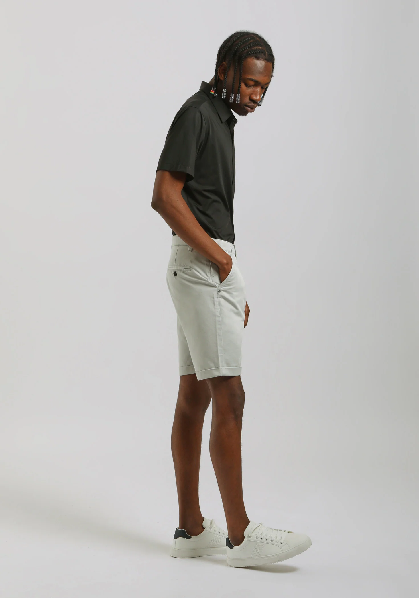 Bermuda chino in cotone - Image 4