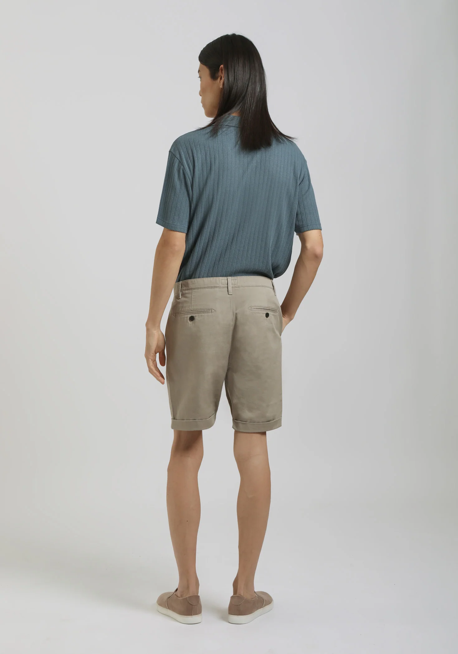 Bermuda chino in cotone - Image 5