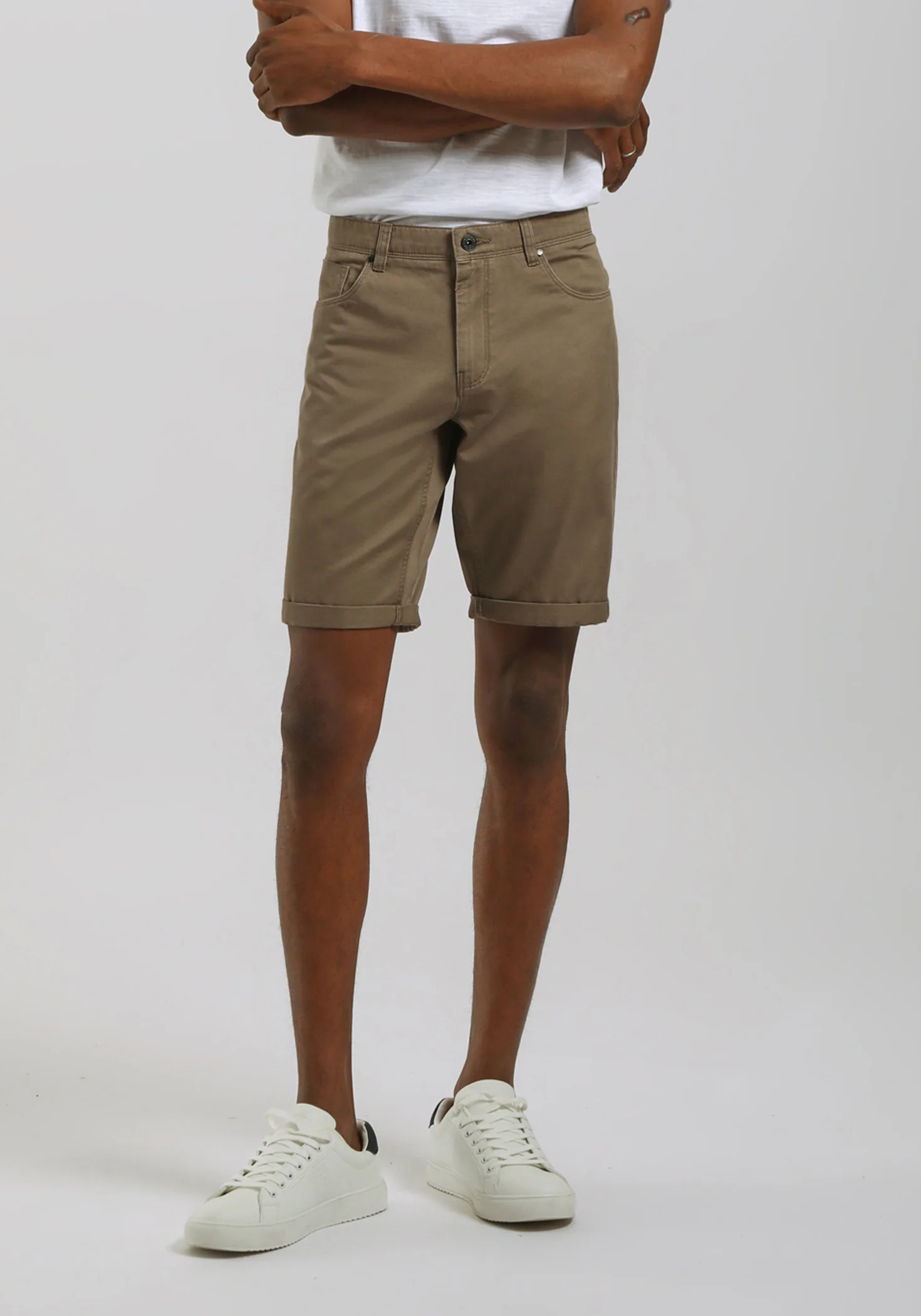 Bermuda cinque tasche in cotone - Image 4