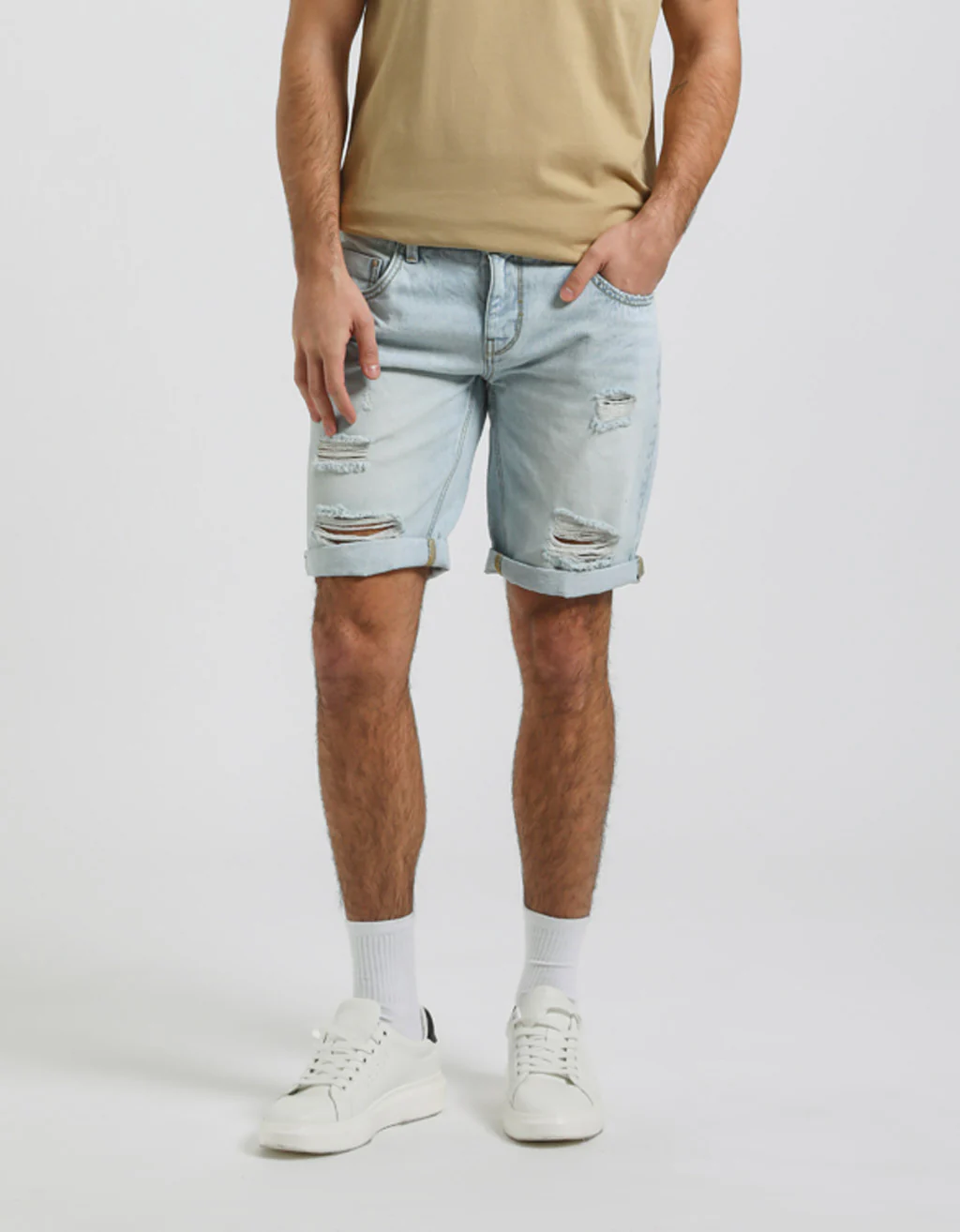 Bermuda di jeans regular fit - Image 2