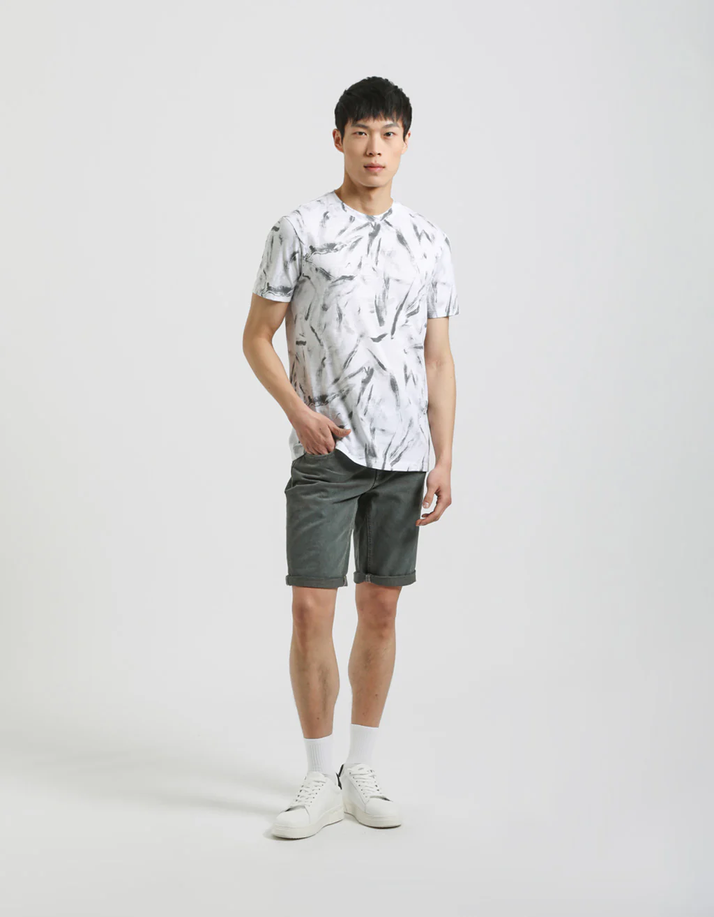 Bermuda di jeans regular fit