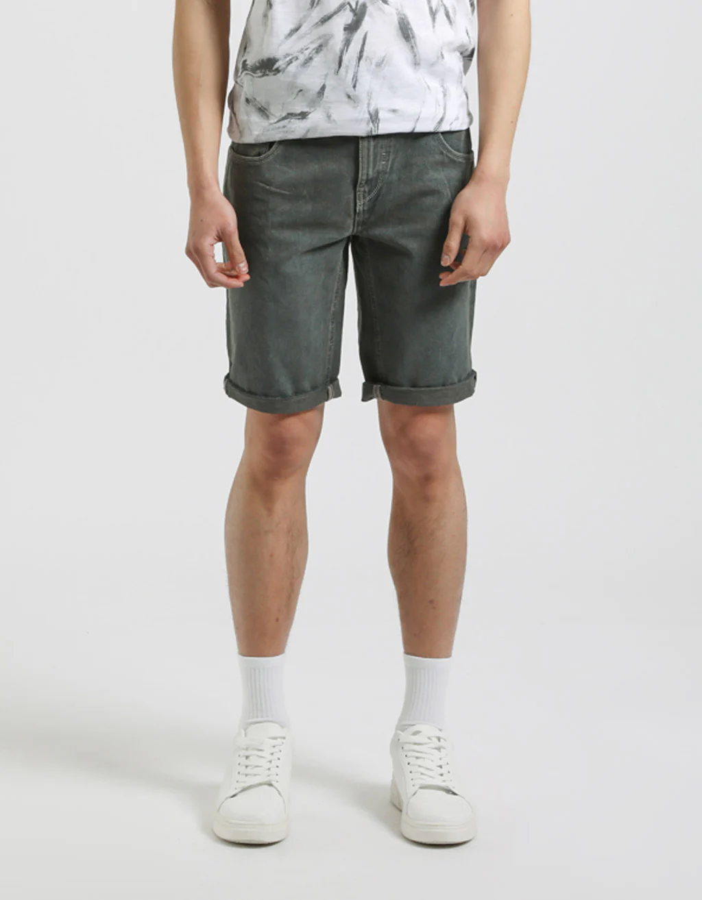Bermuda di jeans regular fit - Image 2