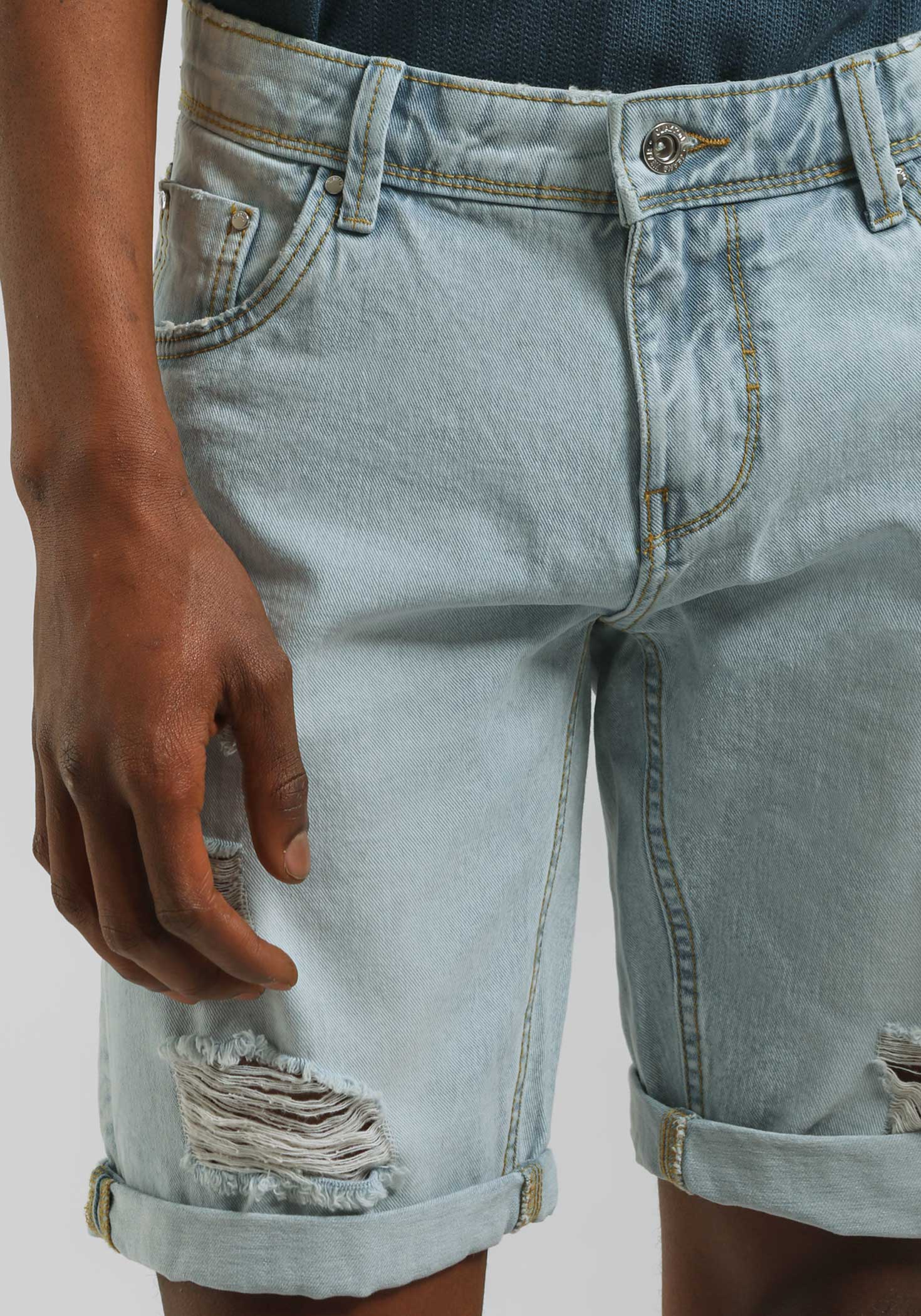 Bermuda di jeans regular fit - Image 3