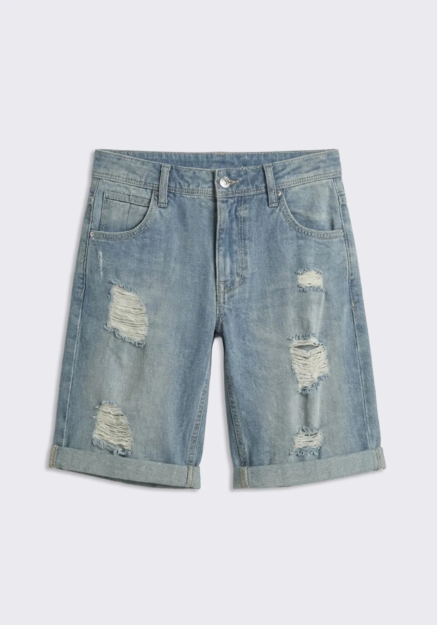 Bermuda di jeans regular fit - Image 7