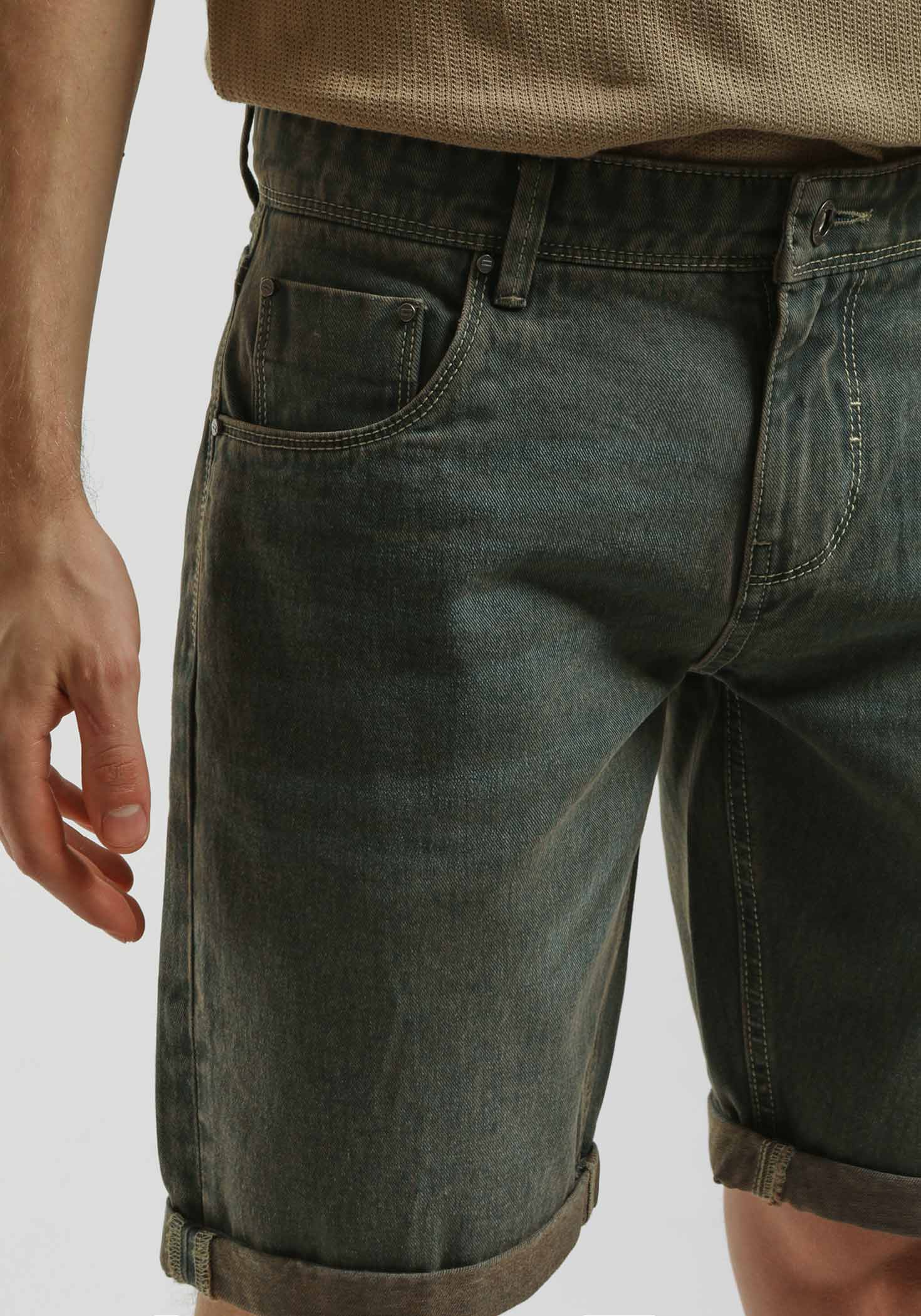 Bermuda di jeans regular fit - Image 3