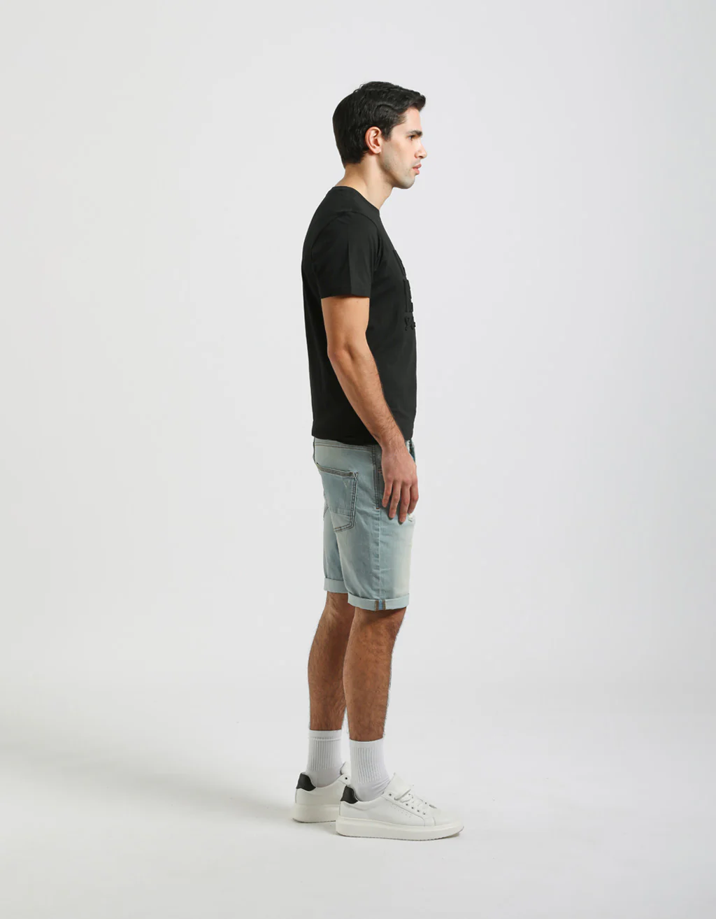 Bermuda di jeans slim fit - Image 4