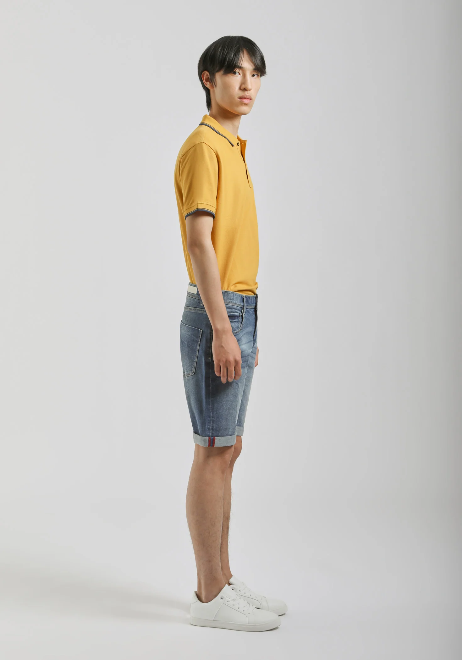 Bermuda di jeans slim fit - Image 4