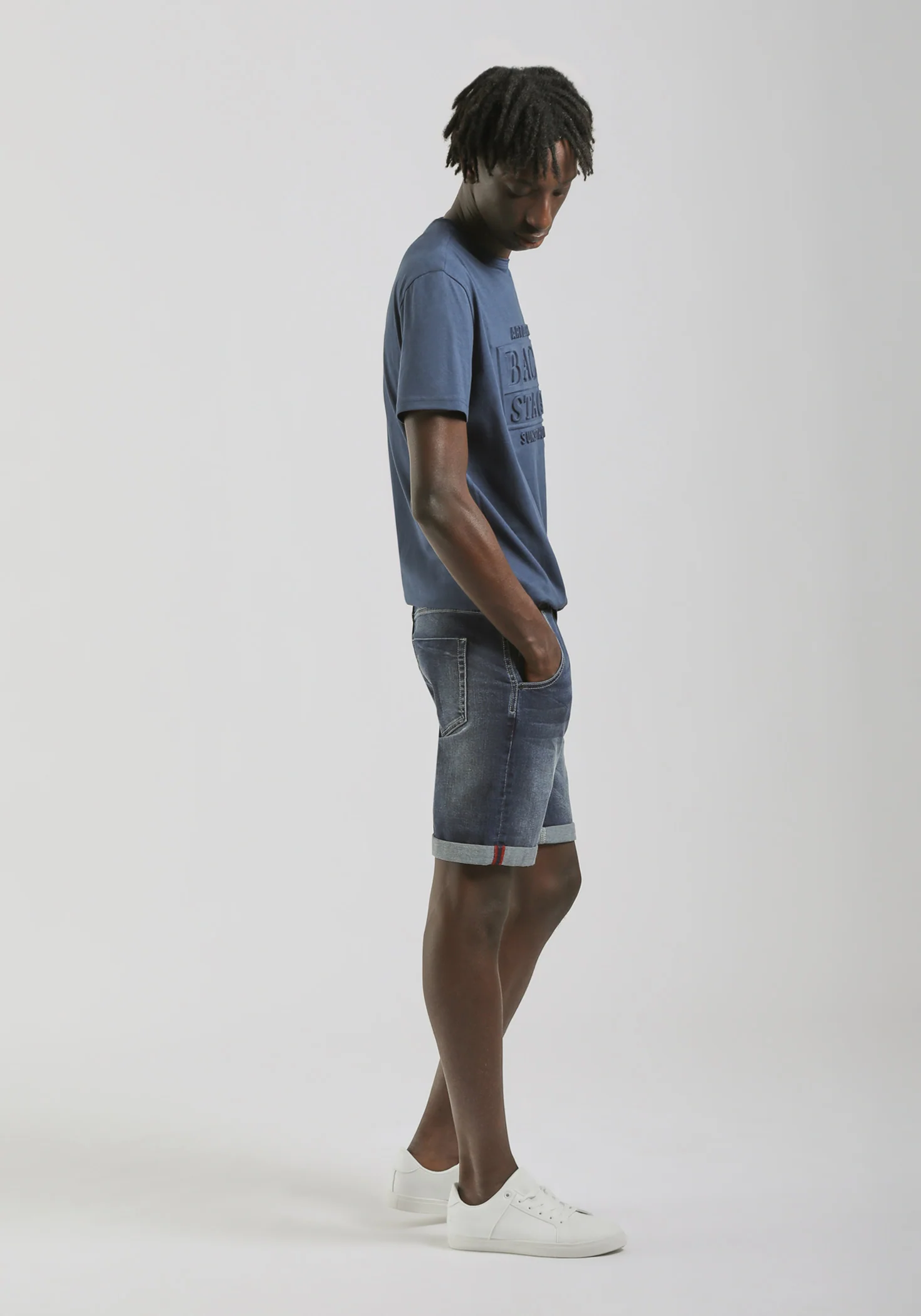 Bermuda di jeans slim fit - Image 4