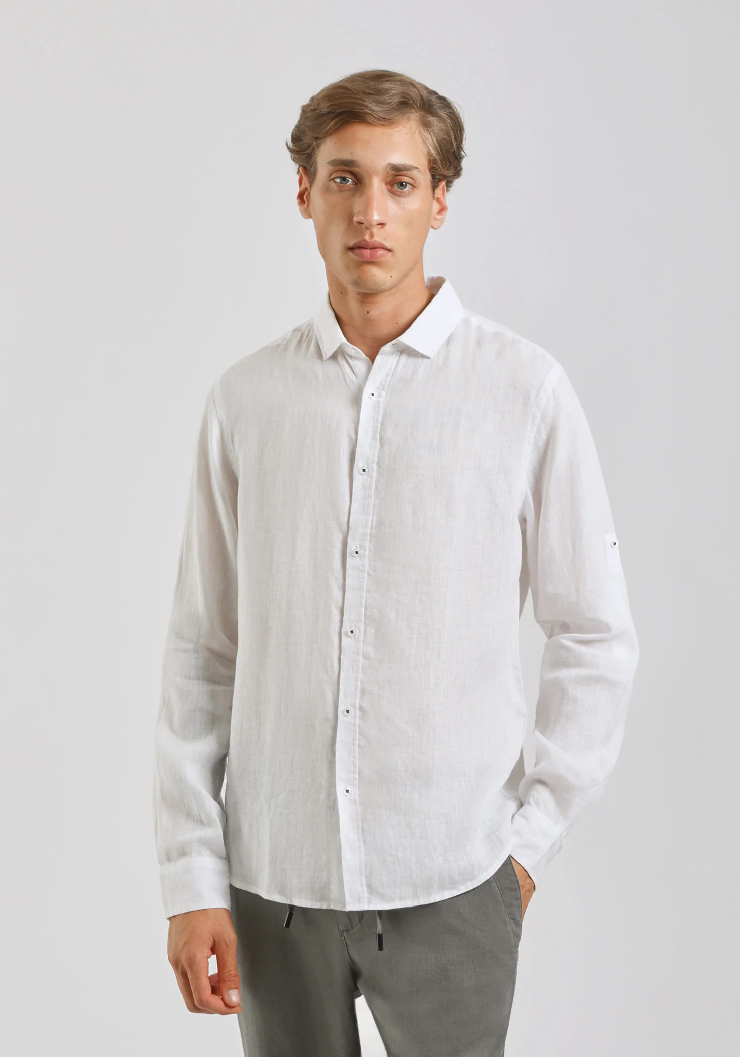 Camicia 100% lino