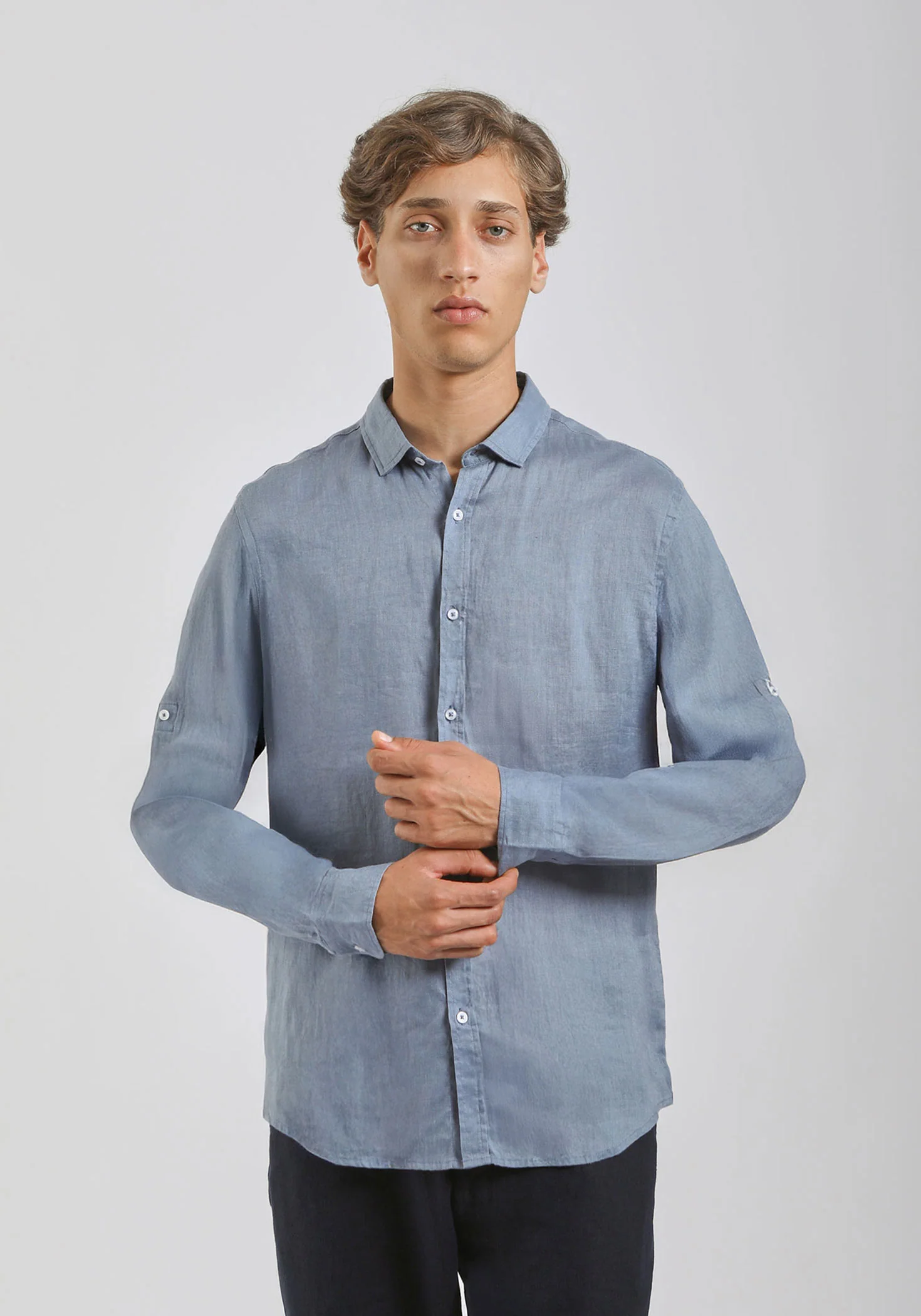 Camicia 100% lino