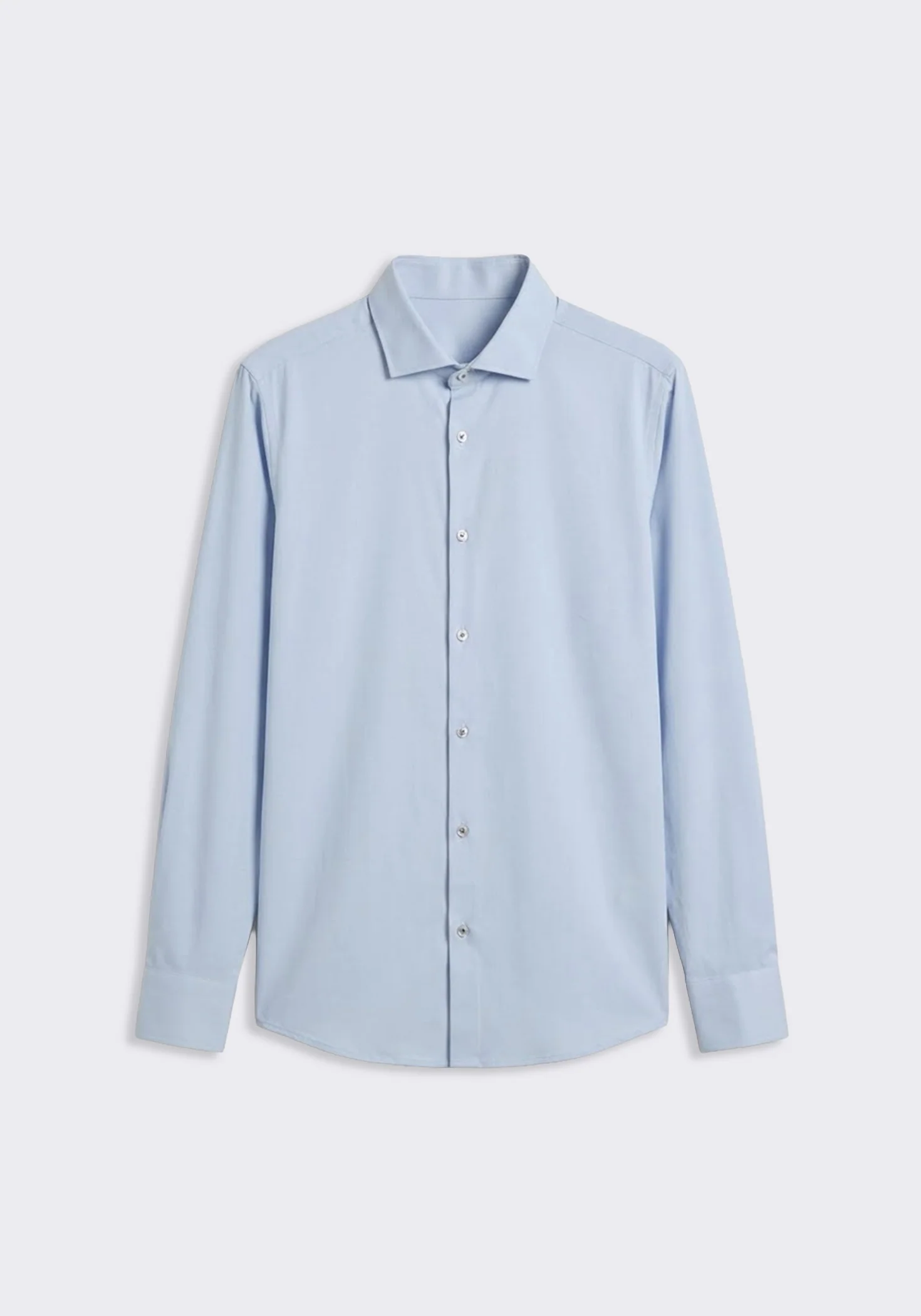 Camicia manica lunga con microfantasia - Image 6