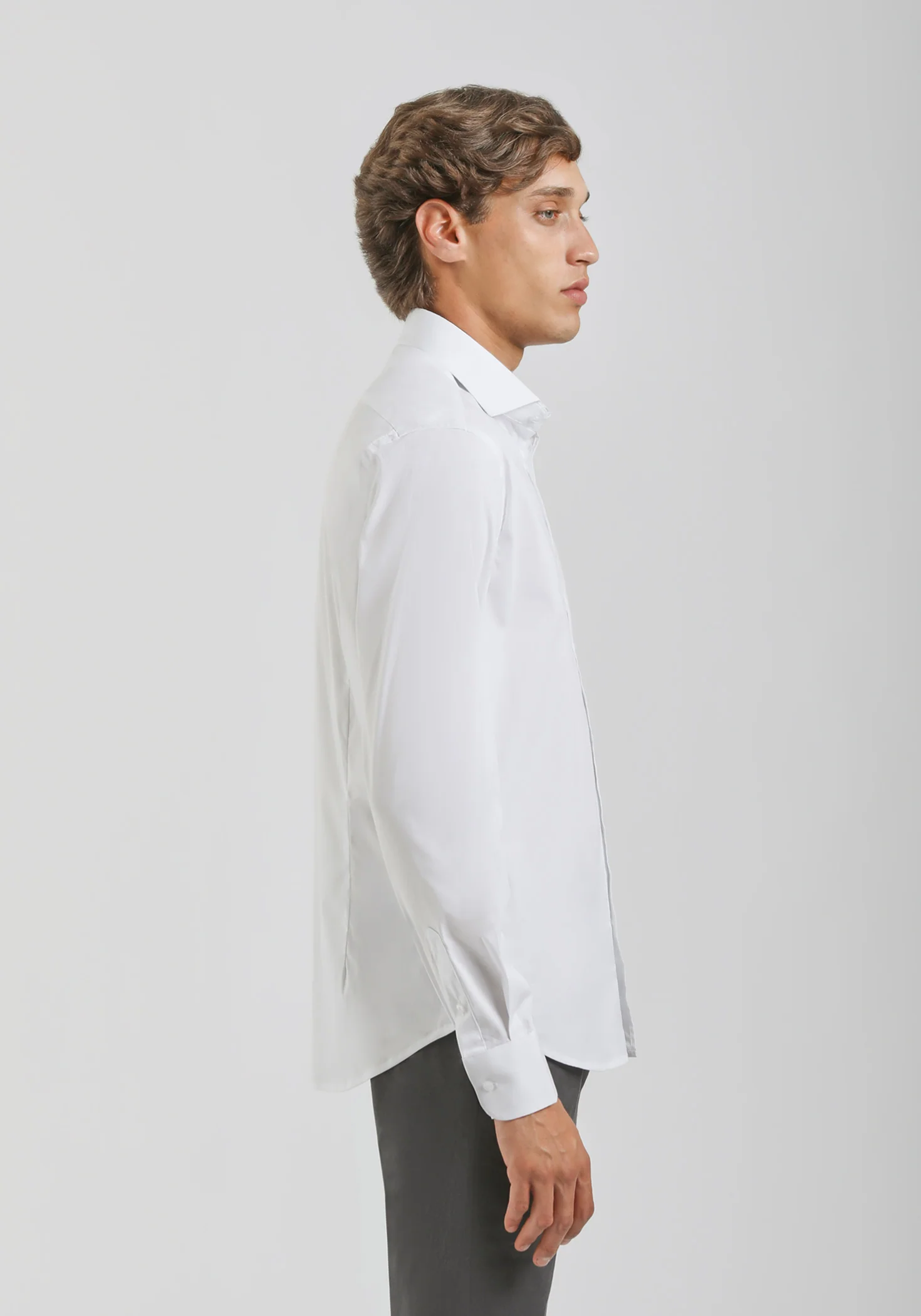 Camicia manica lunga in cotone - Image 3