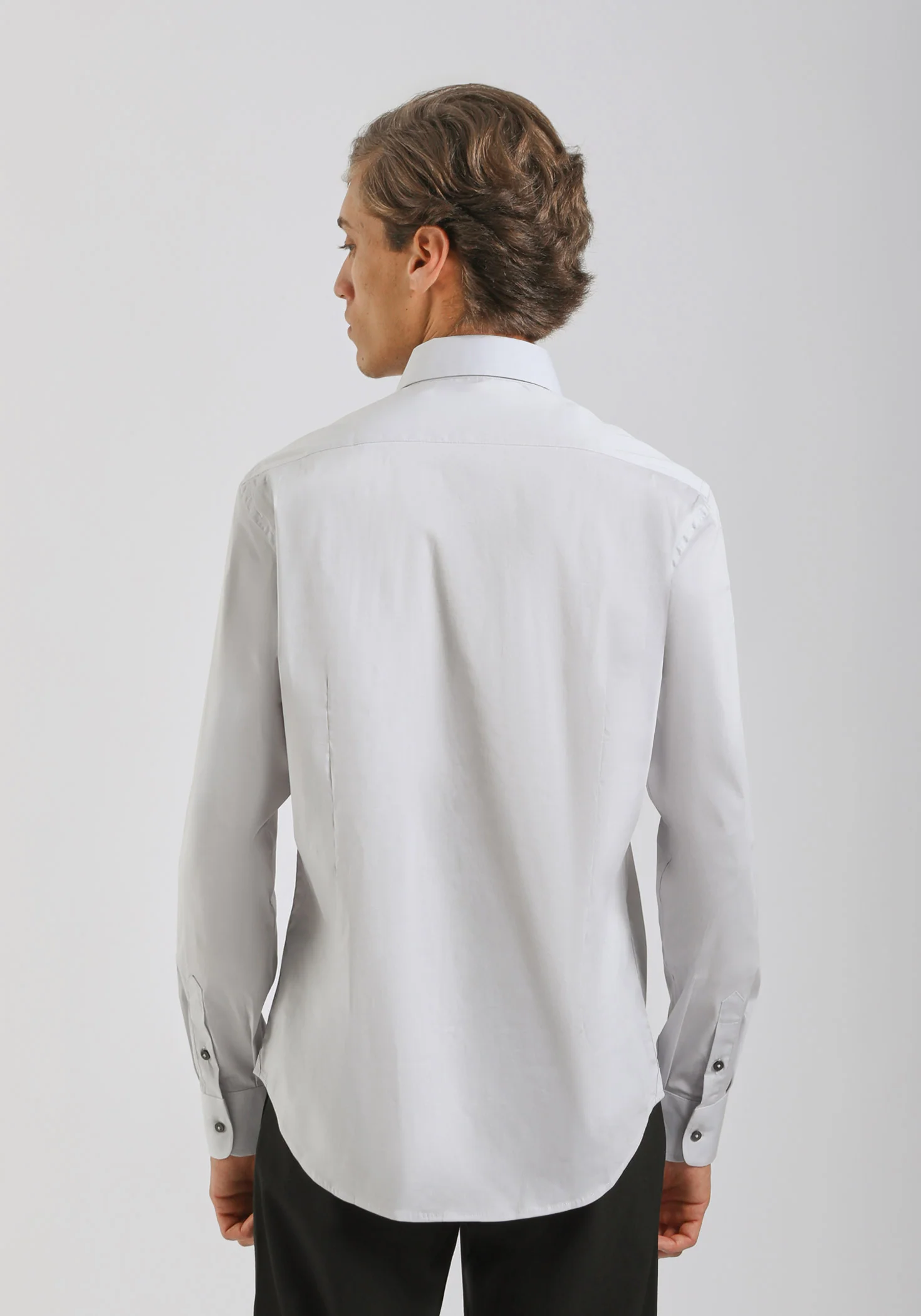 Camicia manica lunga in cotone - Image 4