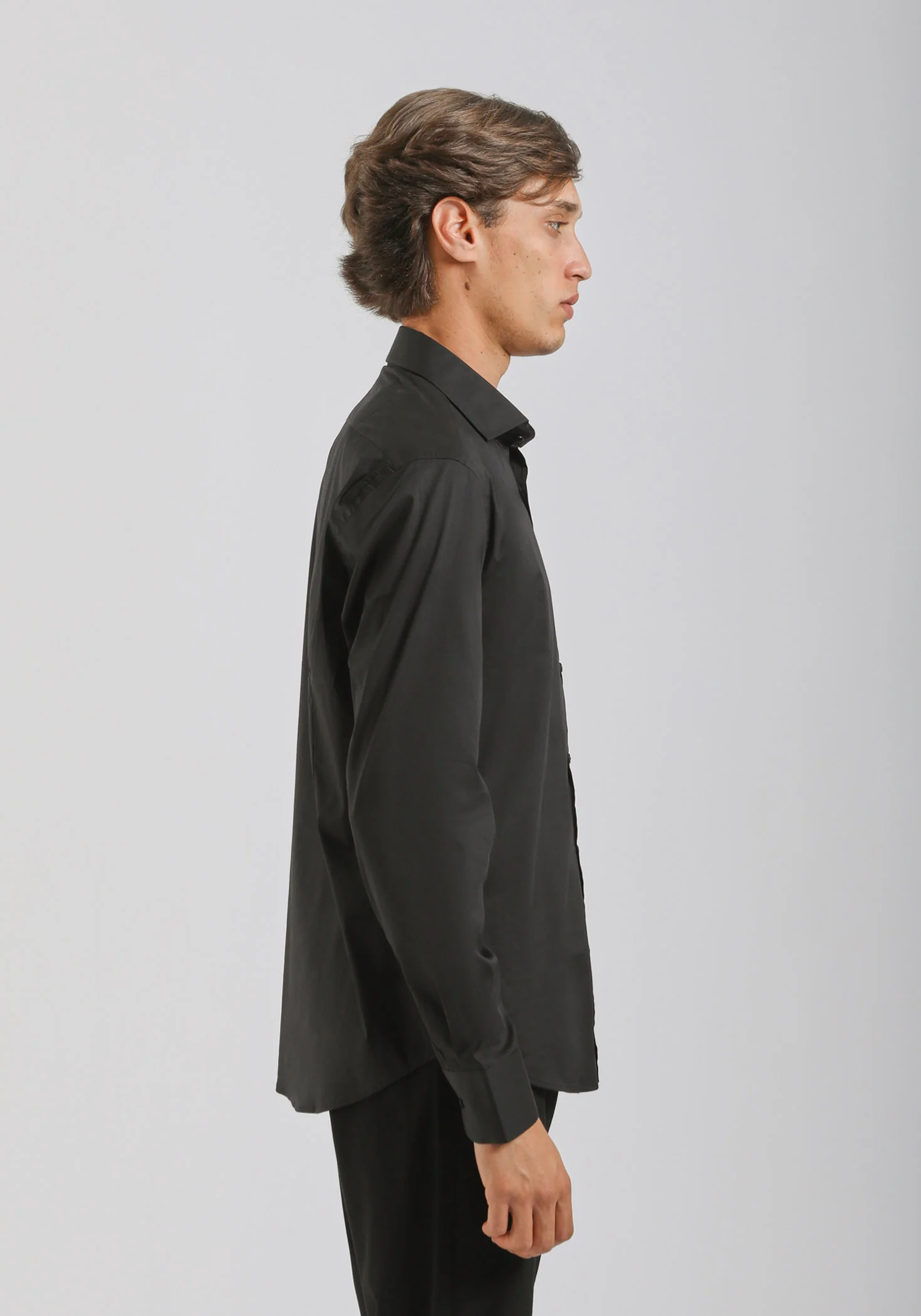 Camicia manica lunga in cotone - Image 3