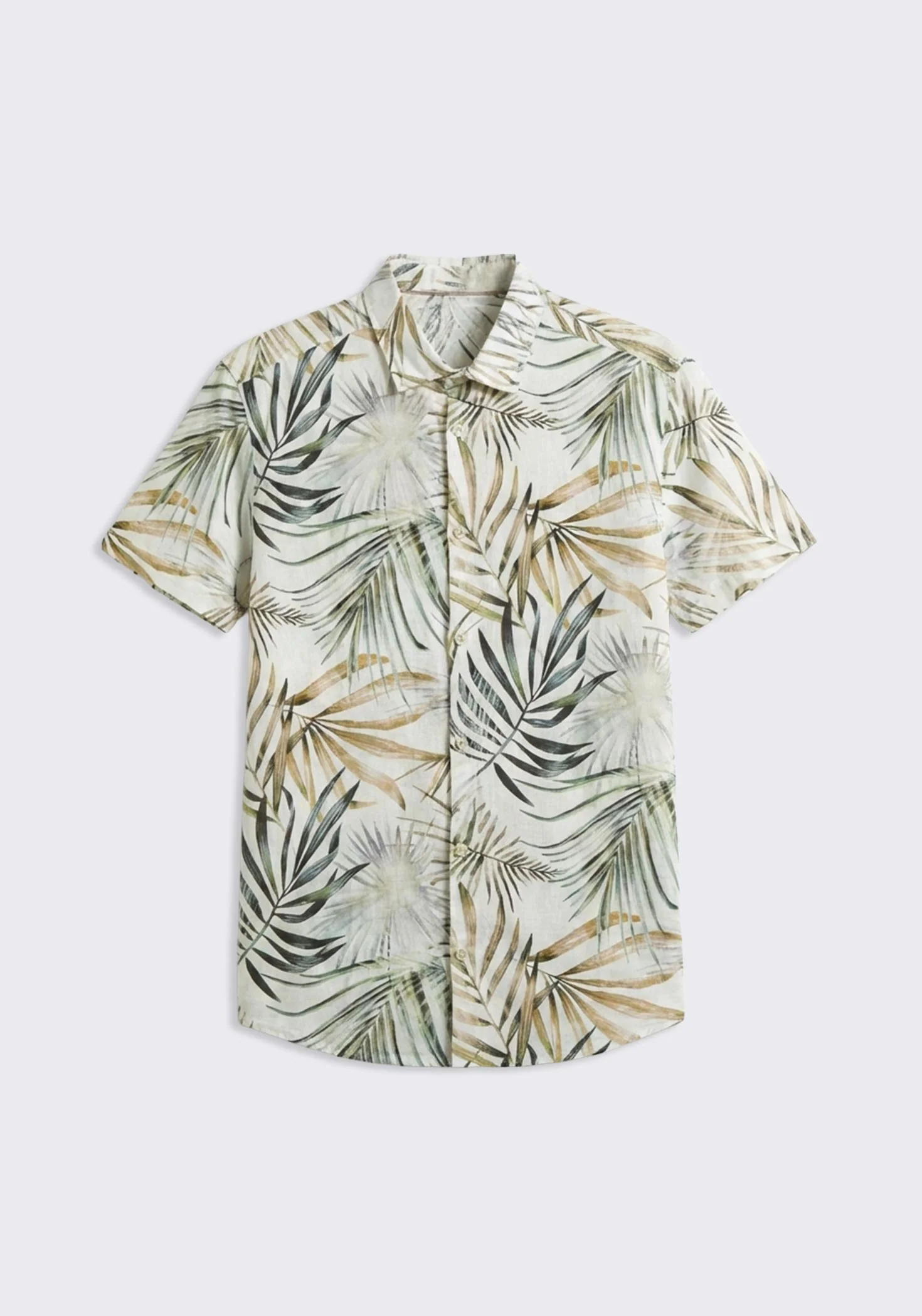 Camicia mezza manica 100% cotone con fantasia - Image 6