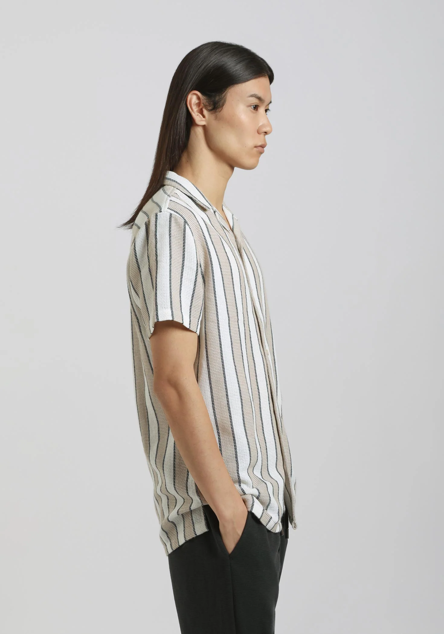 Camicia mezza manica a righe - Image 3