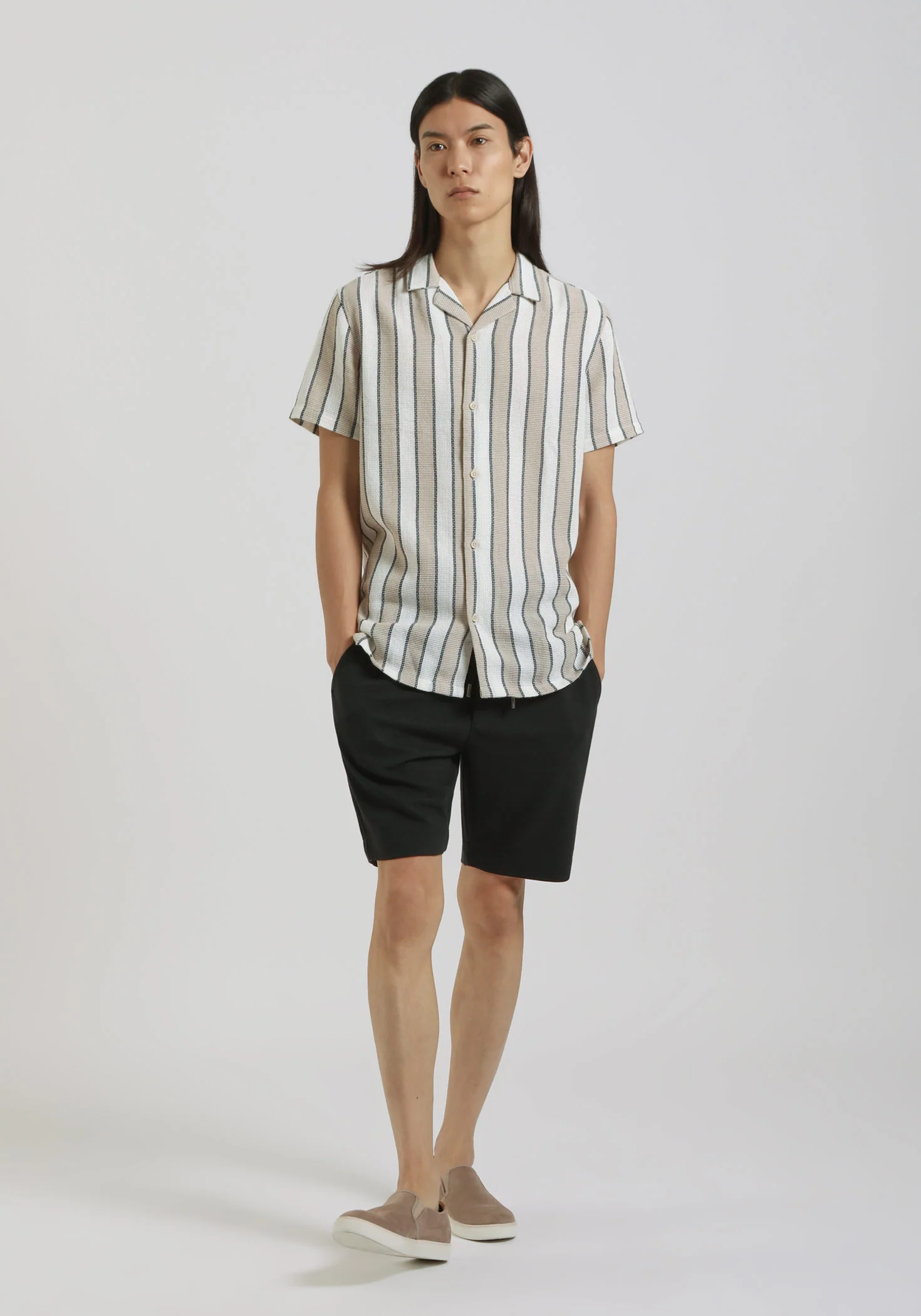 Camicia mezza manica a righe - Image 5