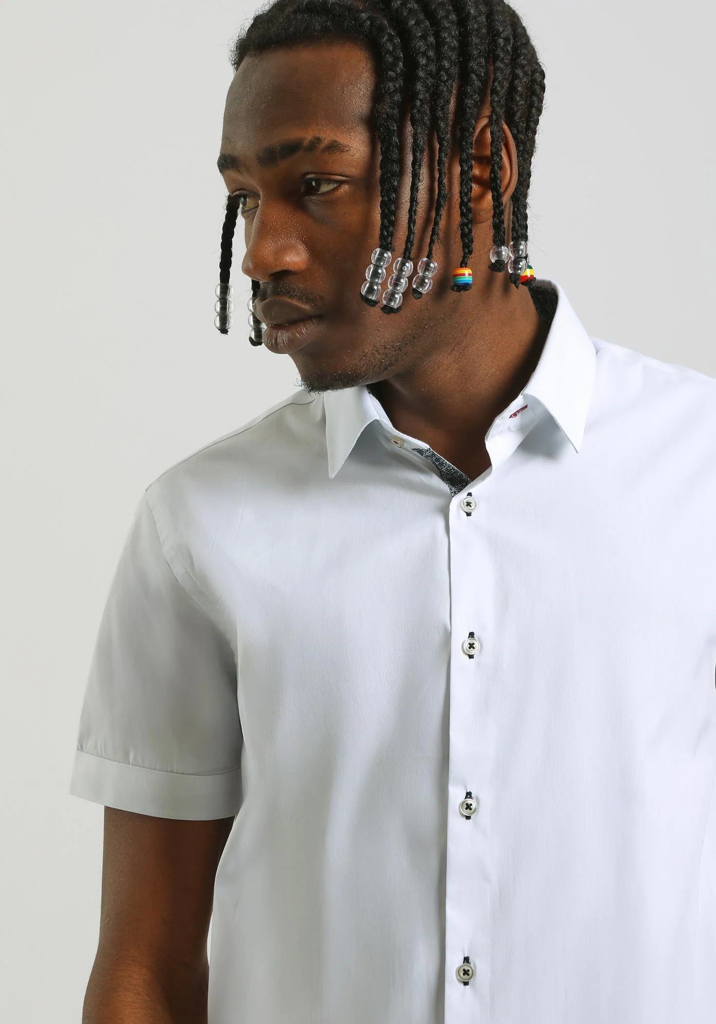 Camicia mezza manica in cotone - Image 2