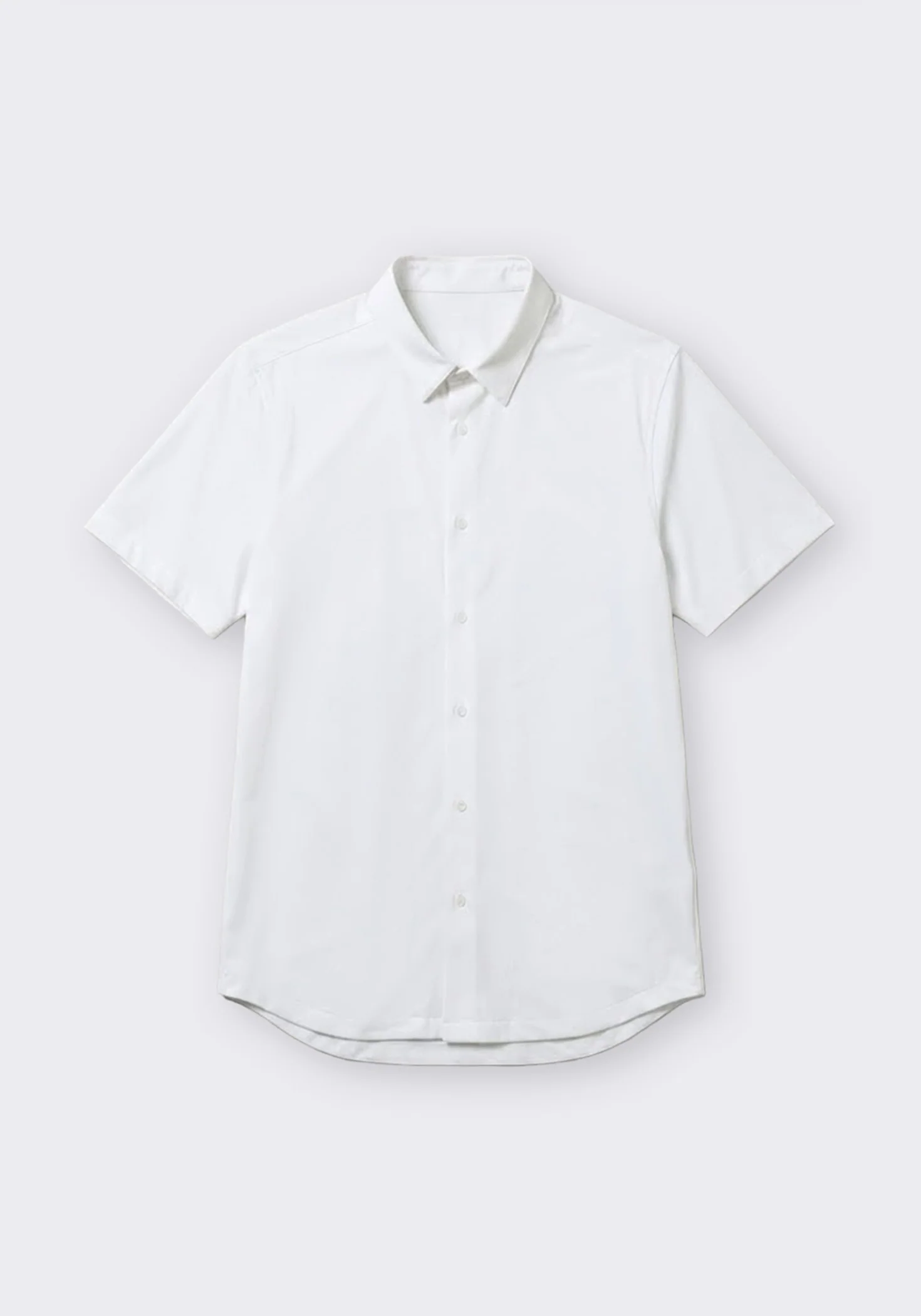 Camicia mezza manica in tessuto elastico - Image 6