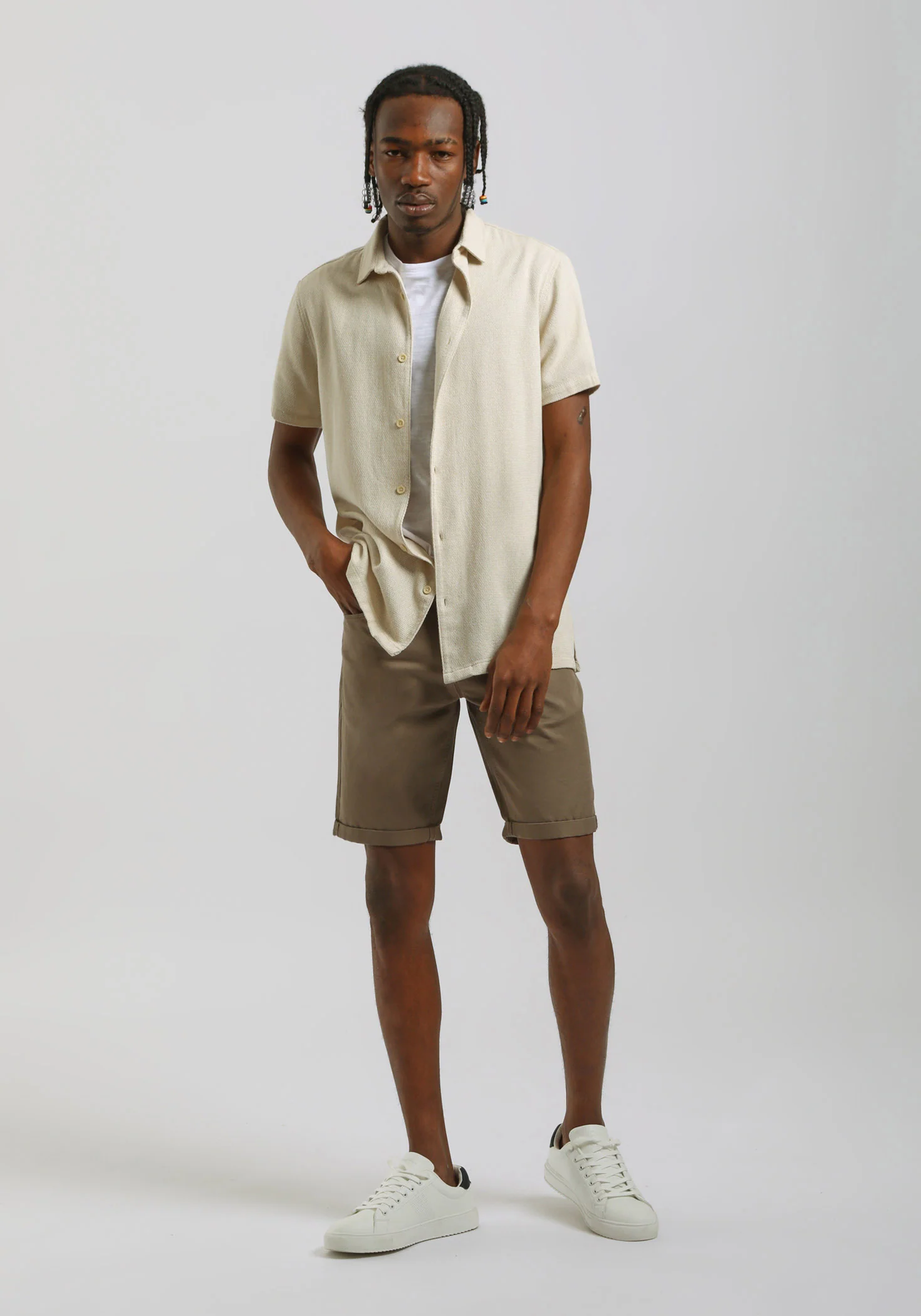 Camicia mezza manica misto cotone - Image 5
