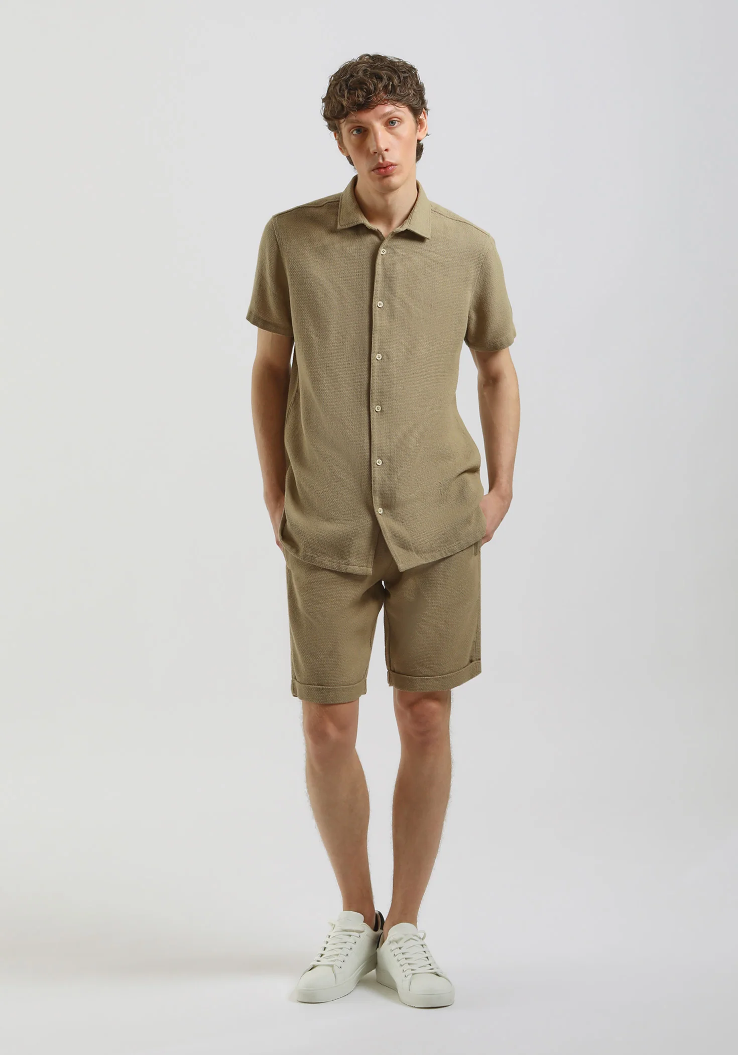 Camicia mezza manica misto cotone - Image 5