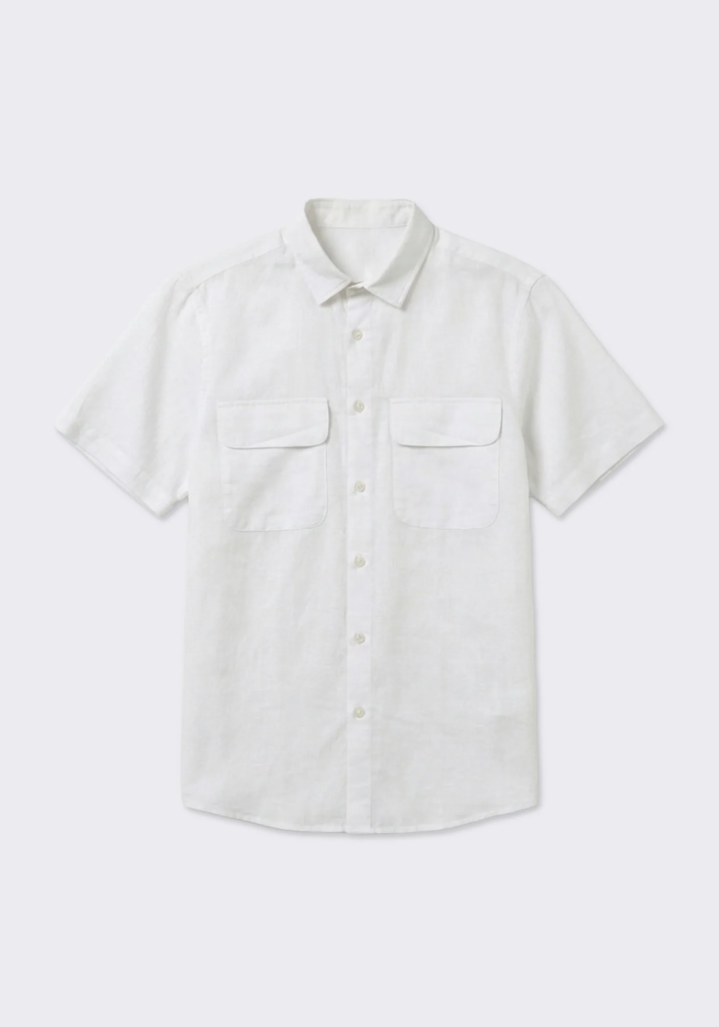 Camicia mezza manica misto lino - Image 6
