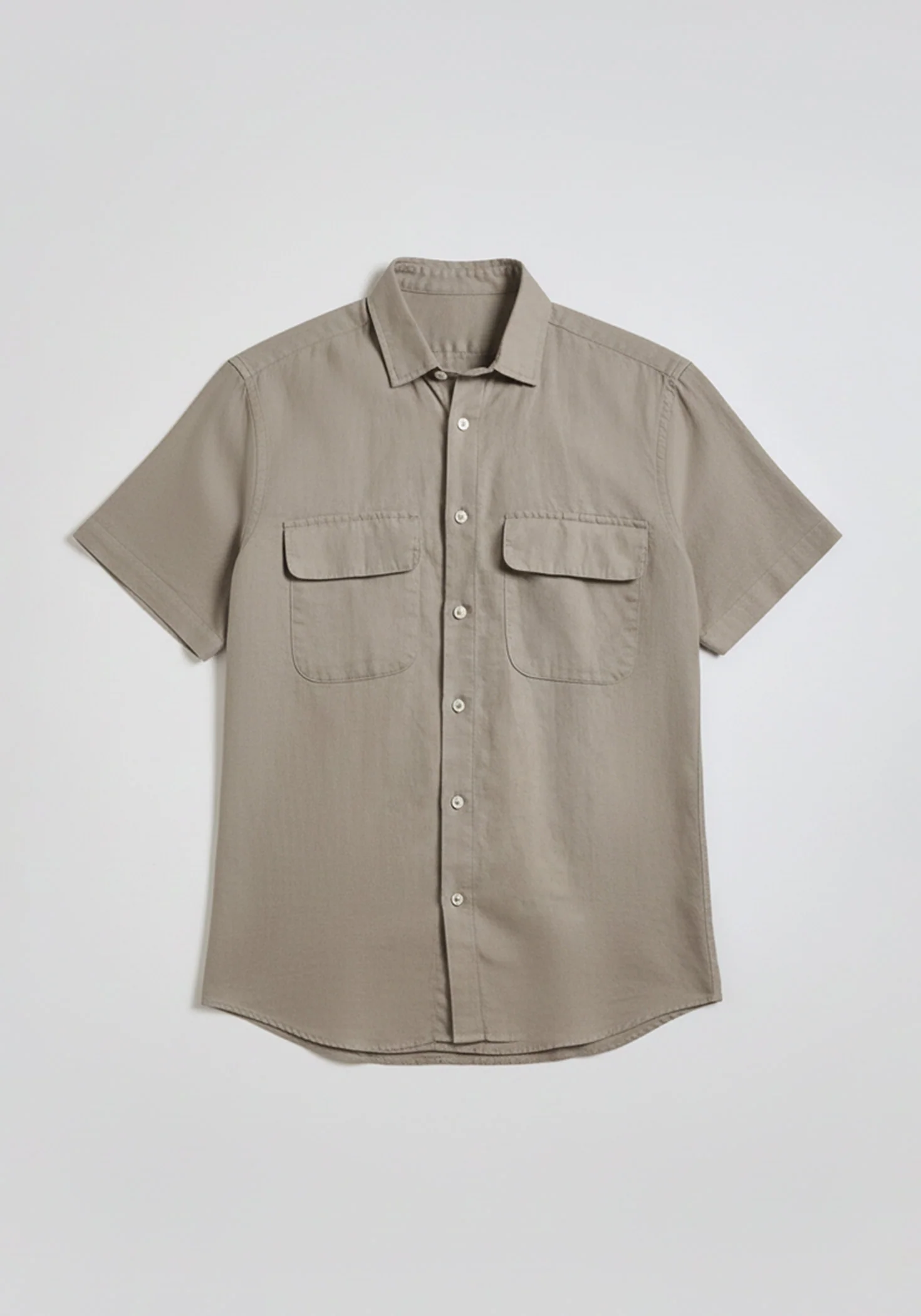 Camicia mezza manica misto lino - Image 6