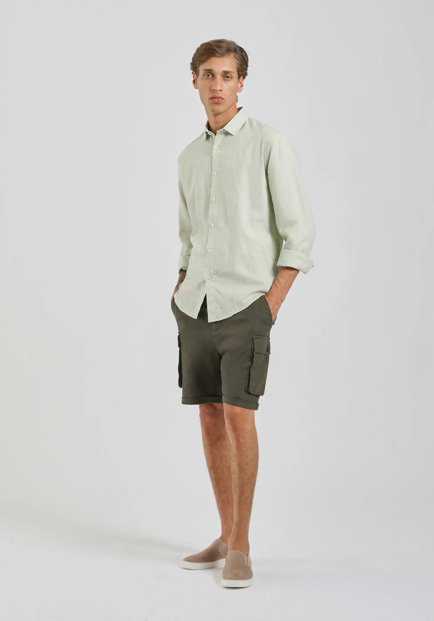 Camicia misto lino - Image 7