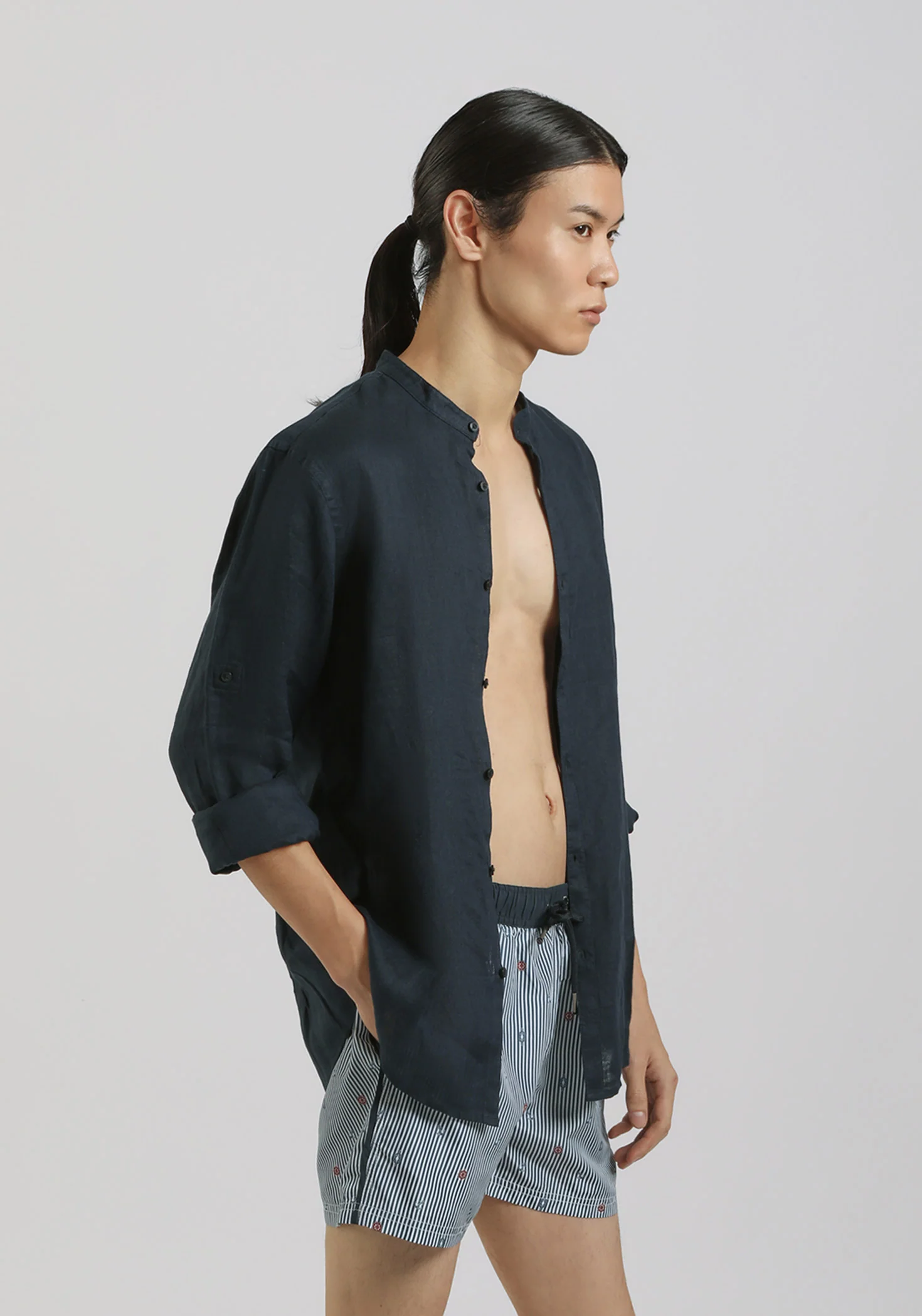 Costume a righe con fantasia - Image 5