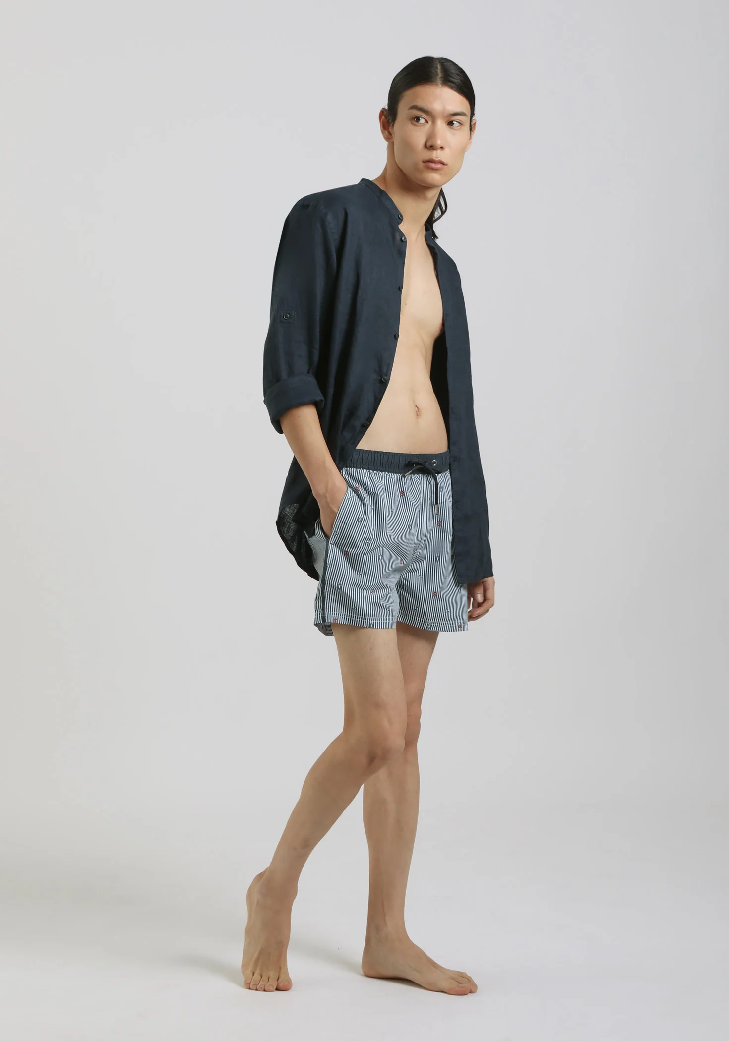 Costume a righe con fantasia - Image 8