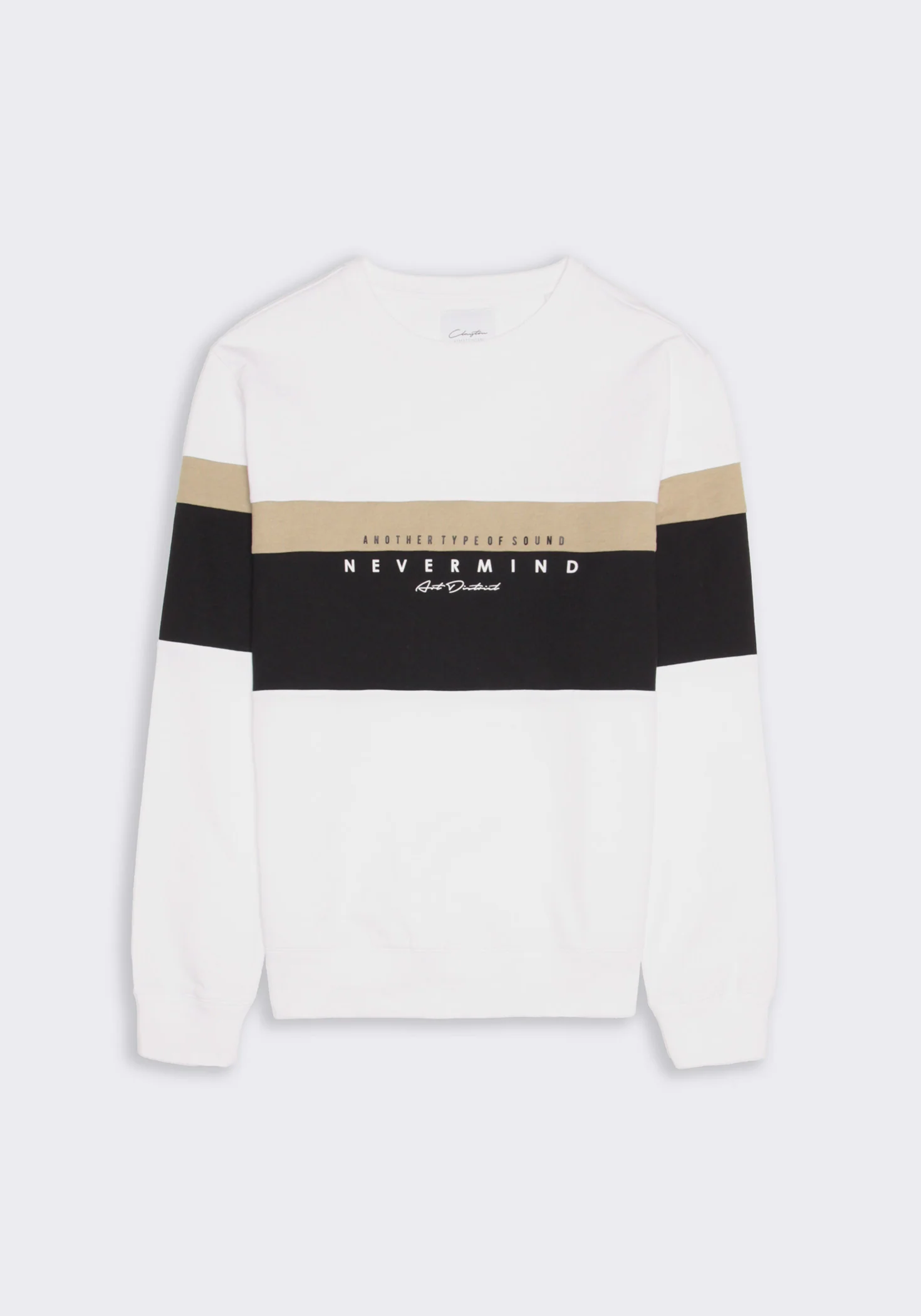 Felpa girocollo colorblock - Image 6