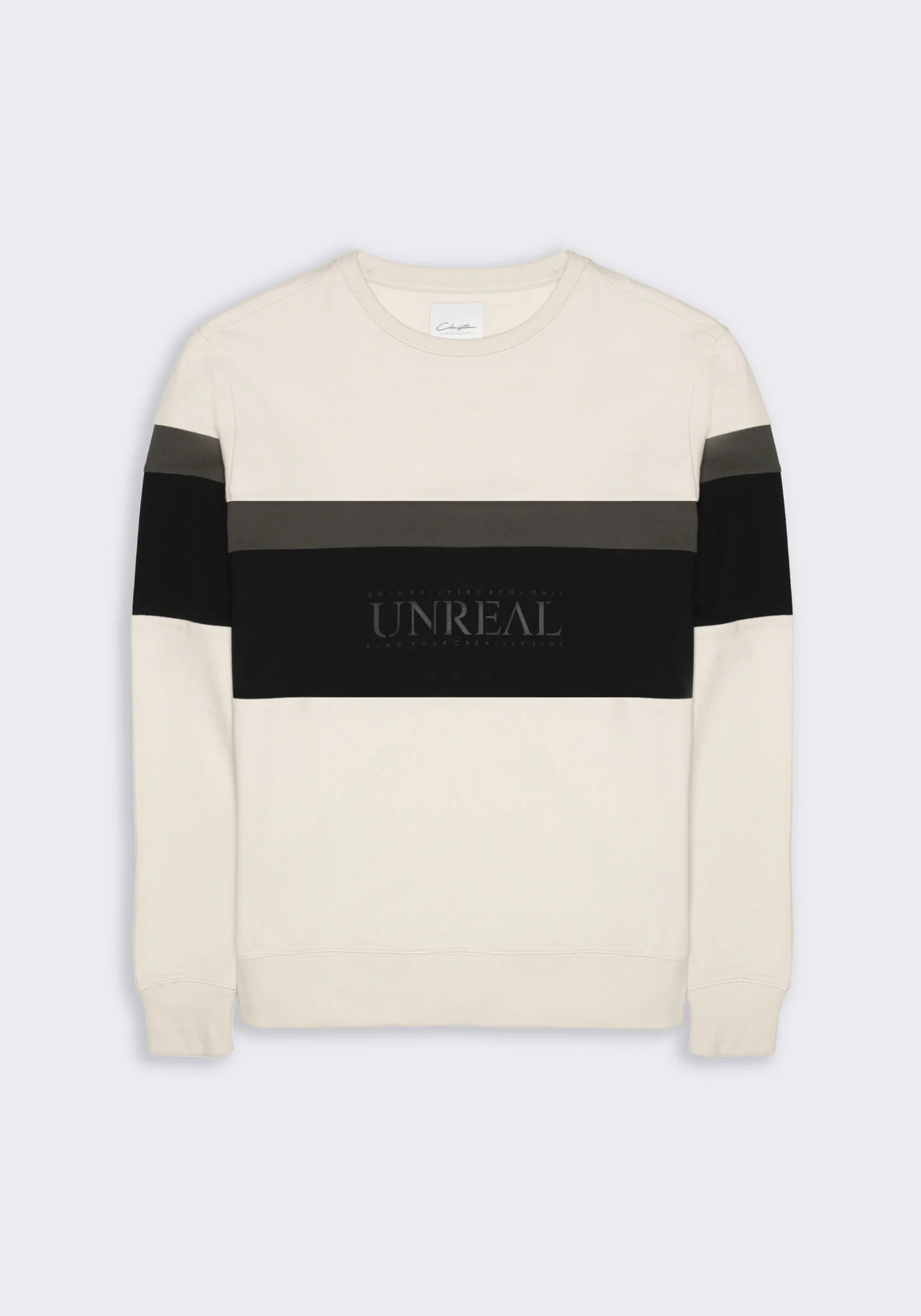 Felpa girocollo colorblock - Image 6