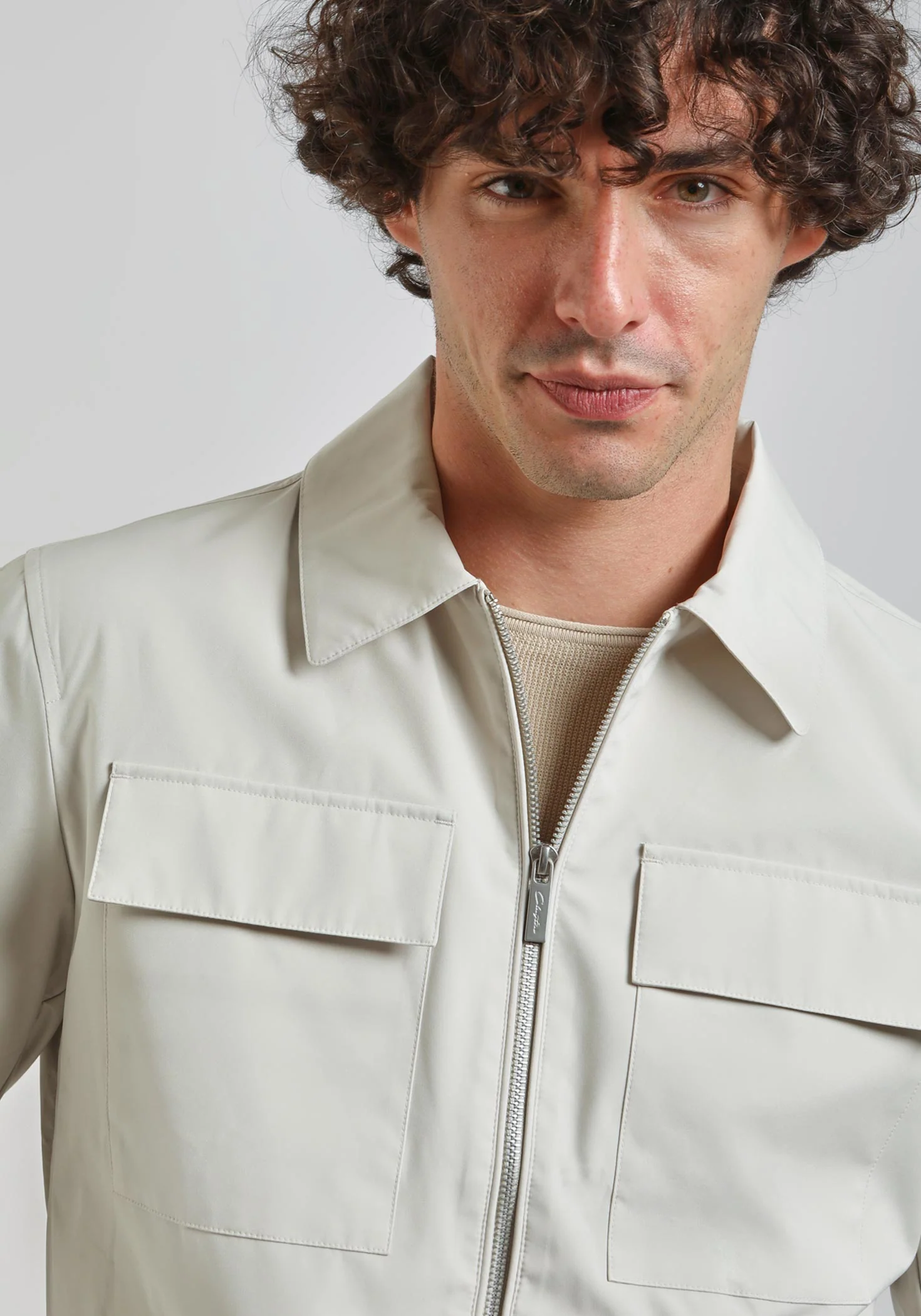 Giacca camicia con tasconi - Image 4