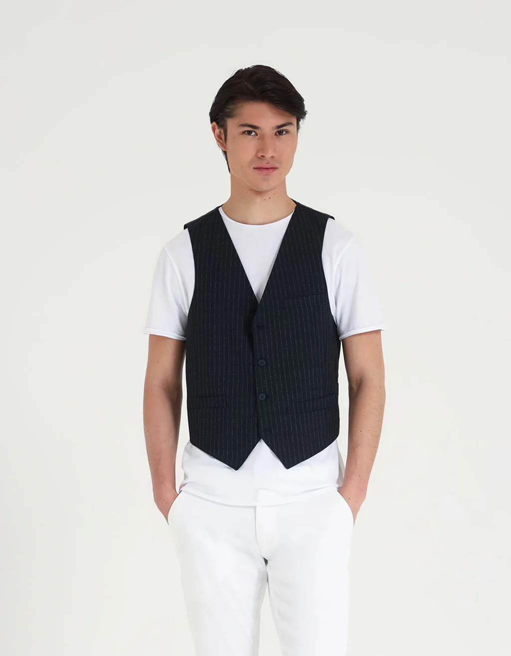 Gilet a righe