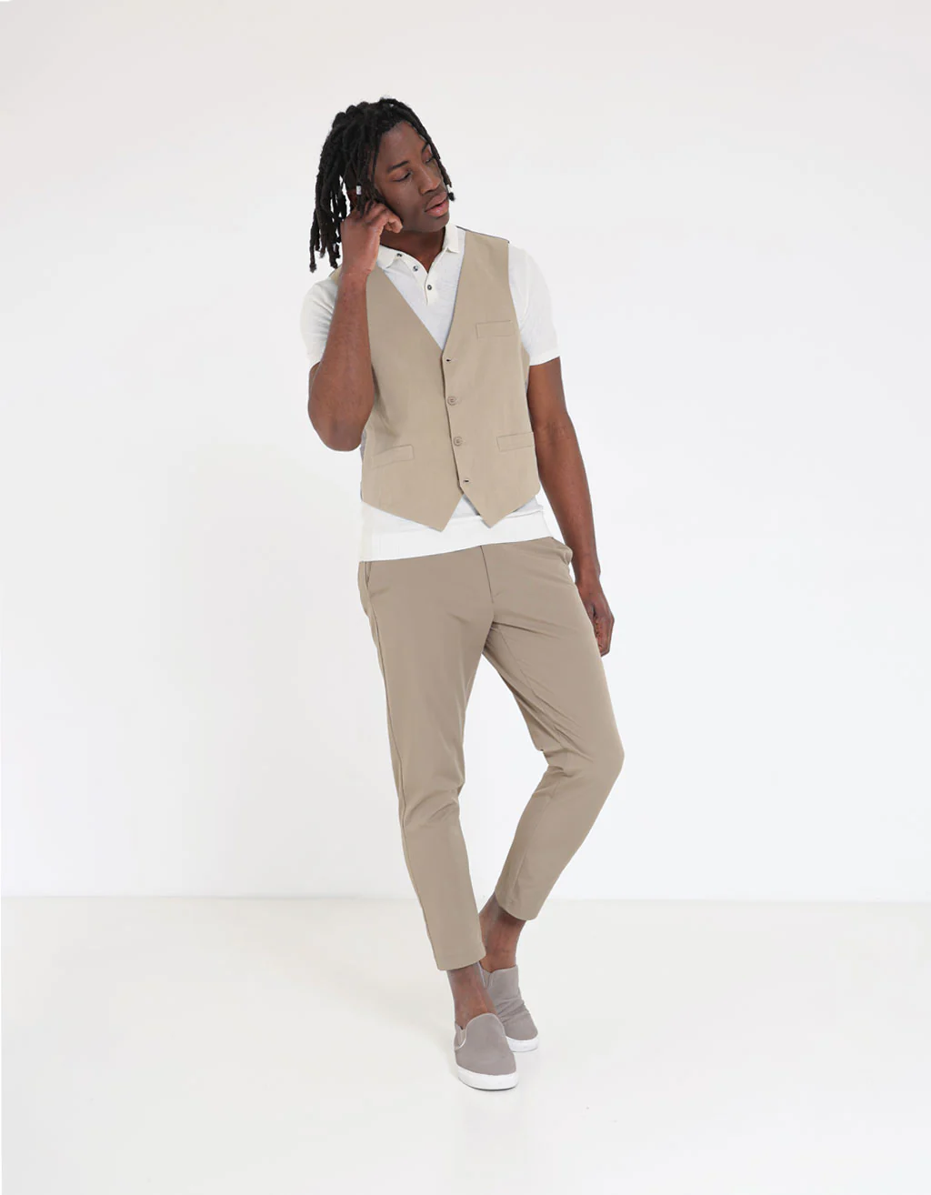 Gilet in misto viscosa - Image 5