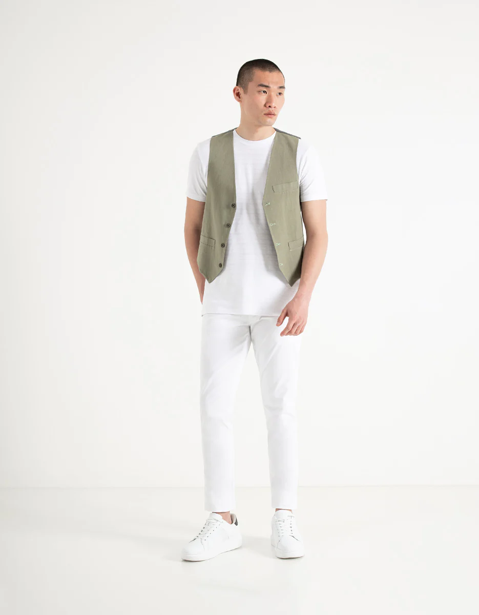 Gilet in misto viscosa - Image 6