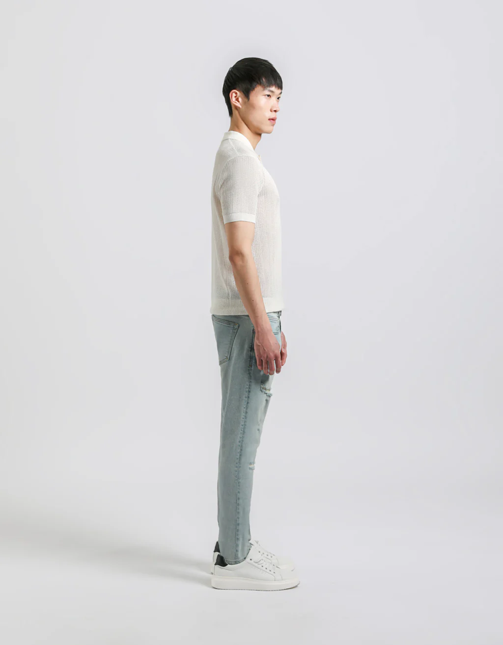 Jeans skinny fit con strappi - Image 3