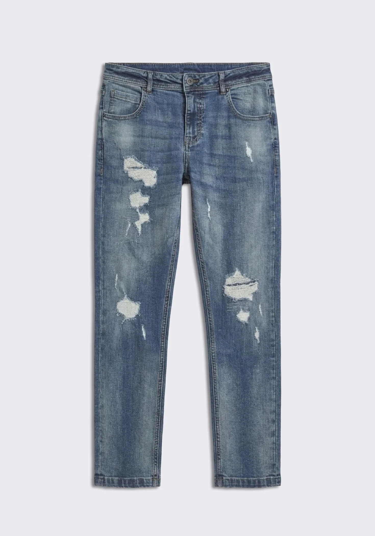 Jeans skinny fit con strappi - Image 7