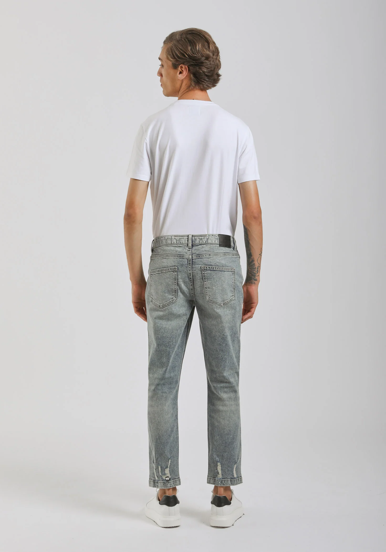 Jeans skinny fit con strappi - Image 5