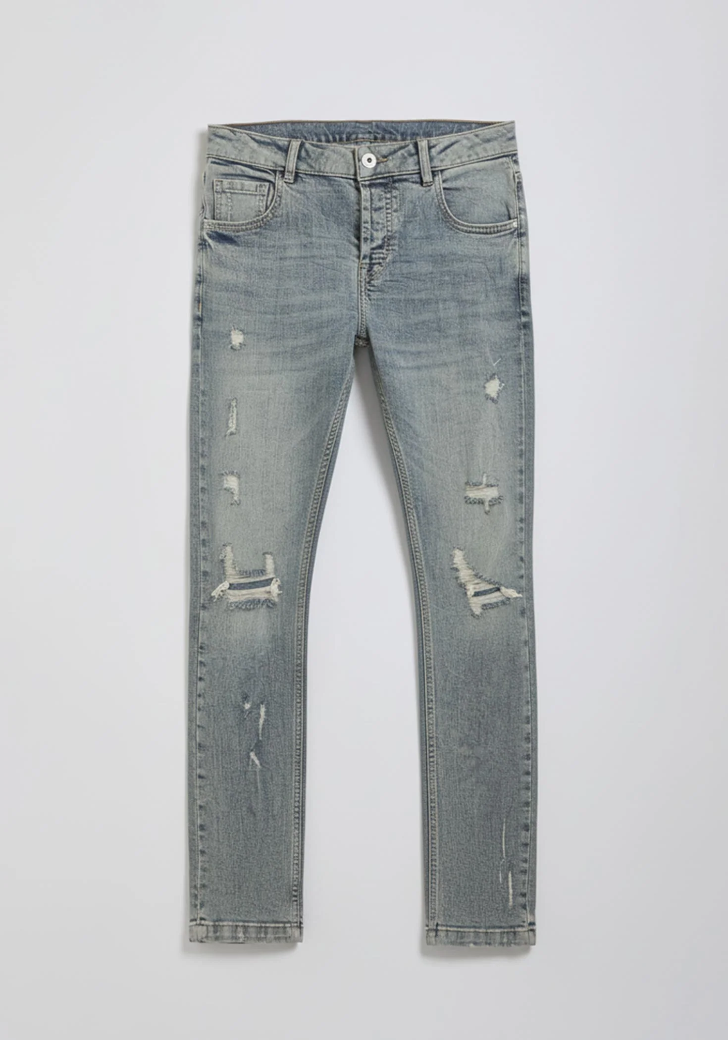 Jeans skinny fit con strappi - Image 7