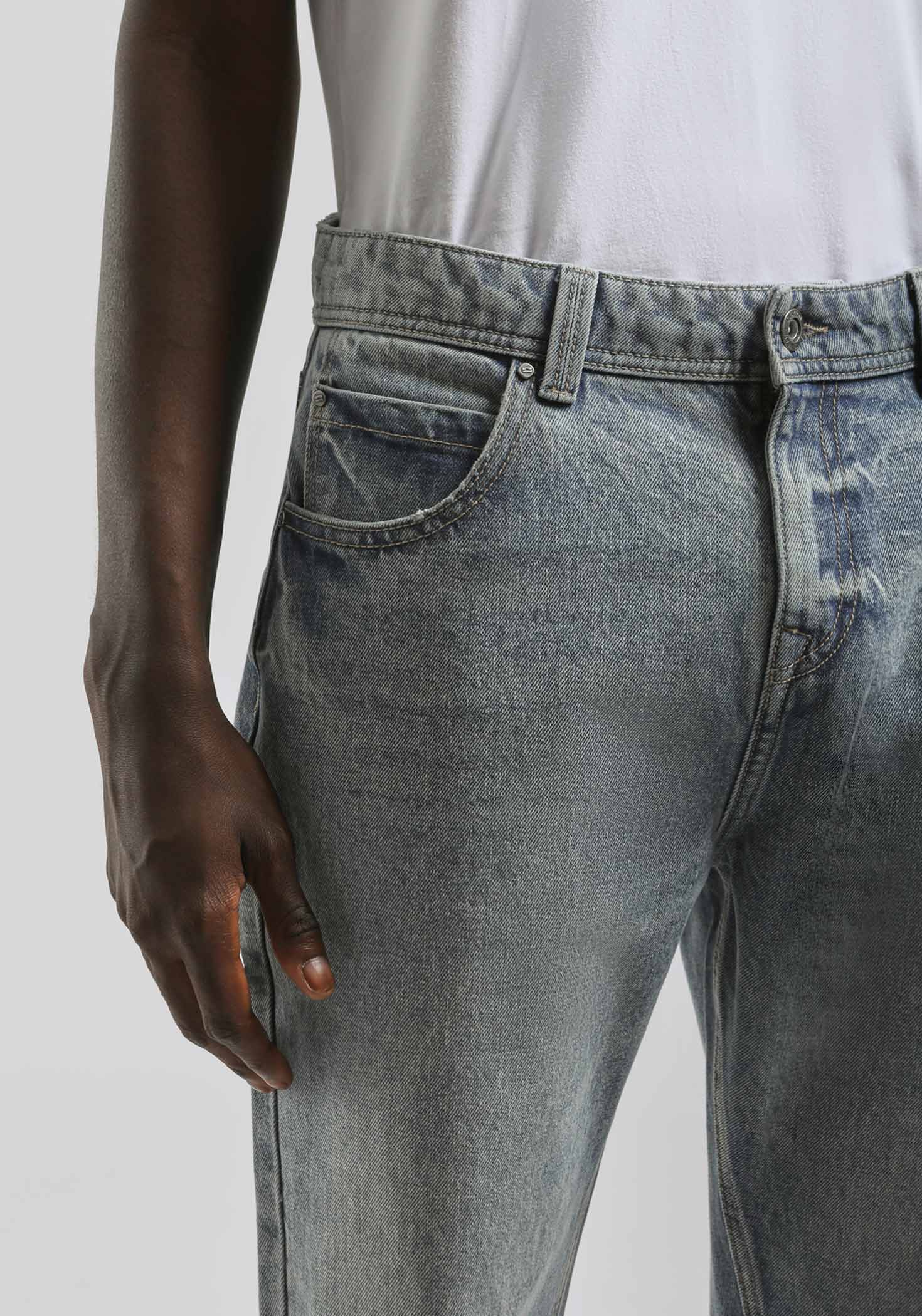 Jeans slim fit con strappi - Image 3