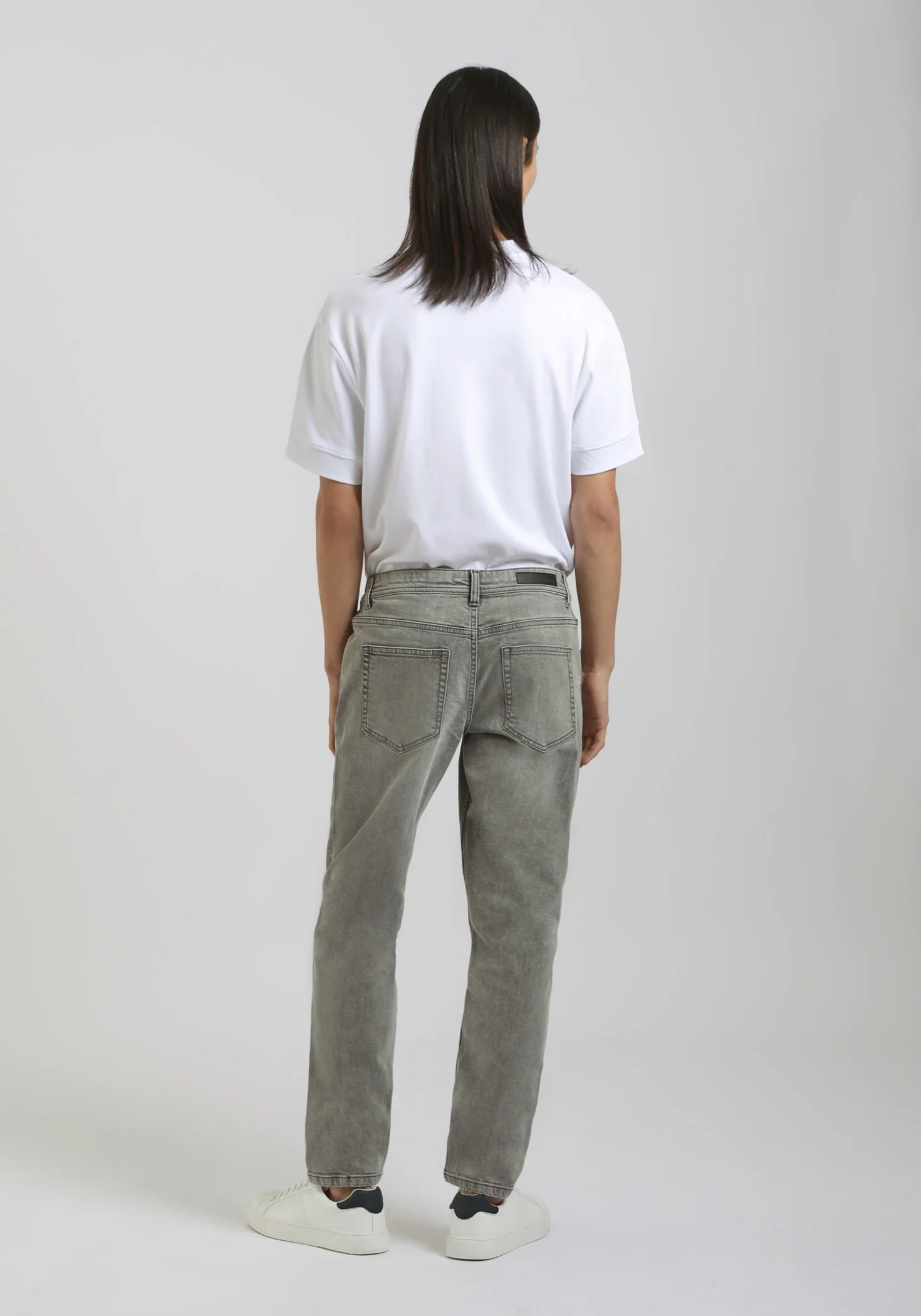 Jeans slim fit grigio - Image 5