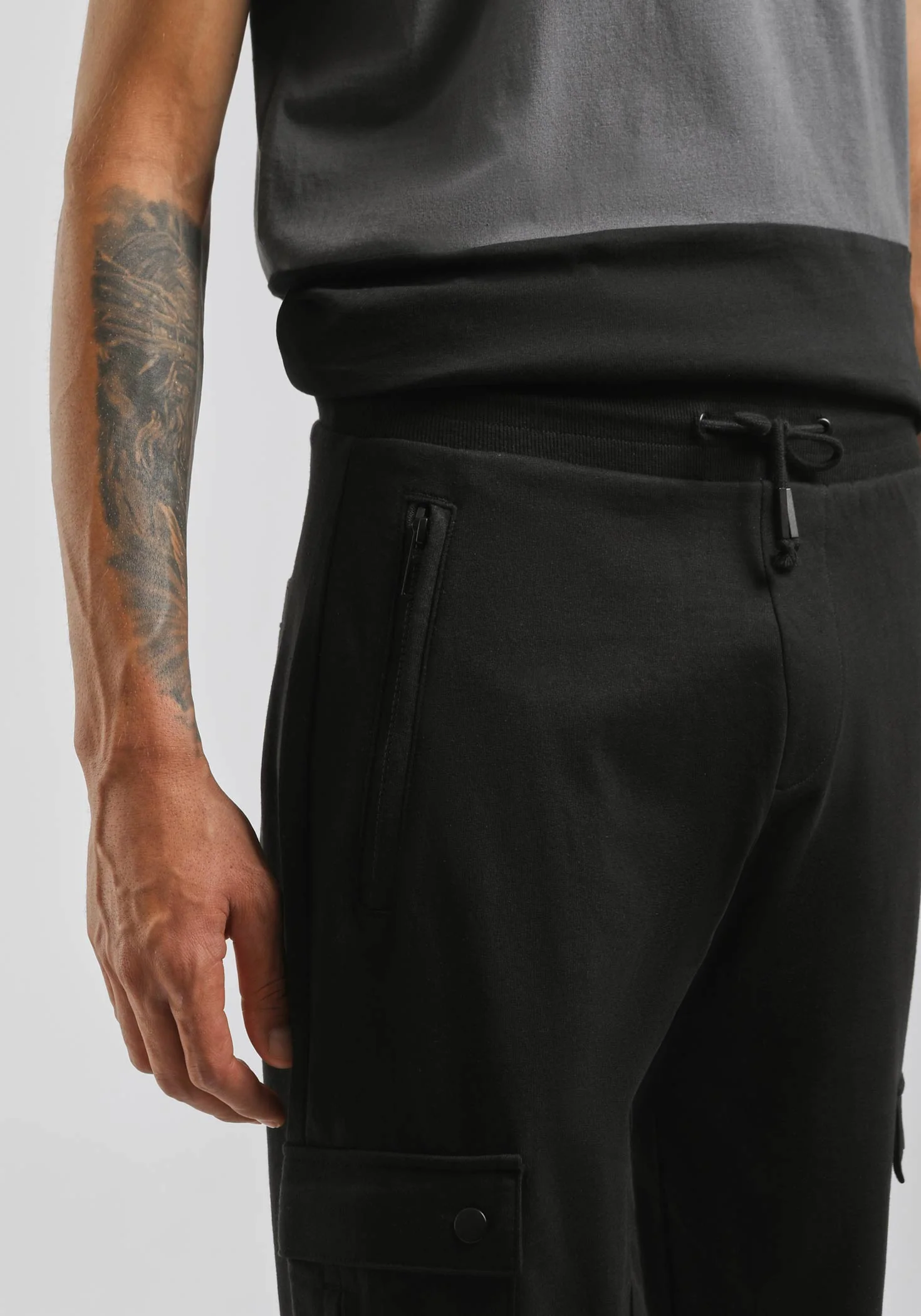 Jogger in felpa con tasconi - Image 3