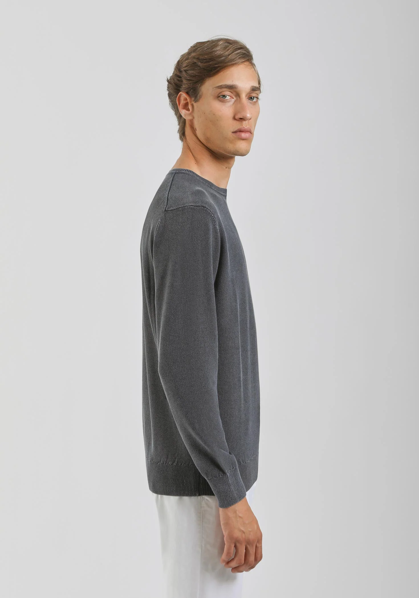 Maglia girocollo 100% cotone - Image 3