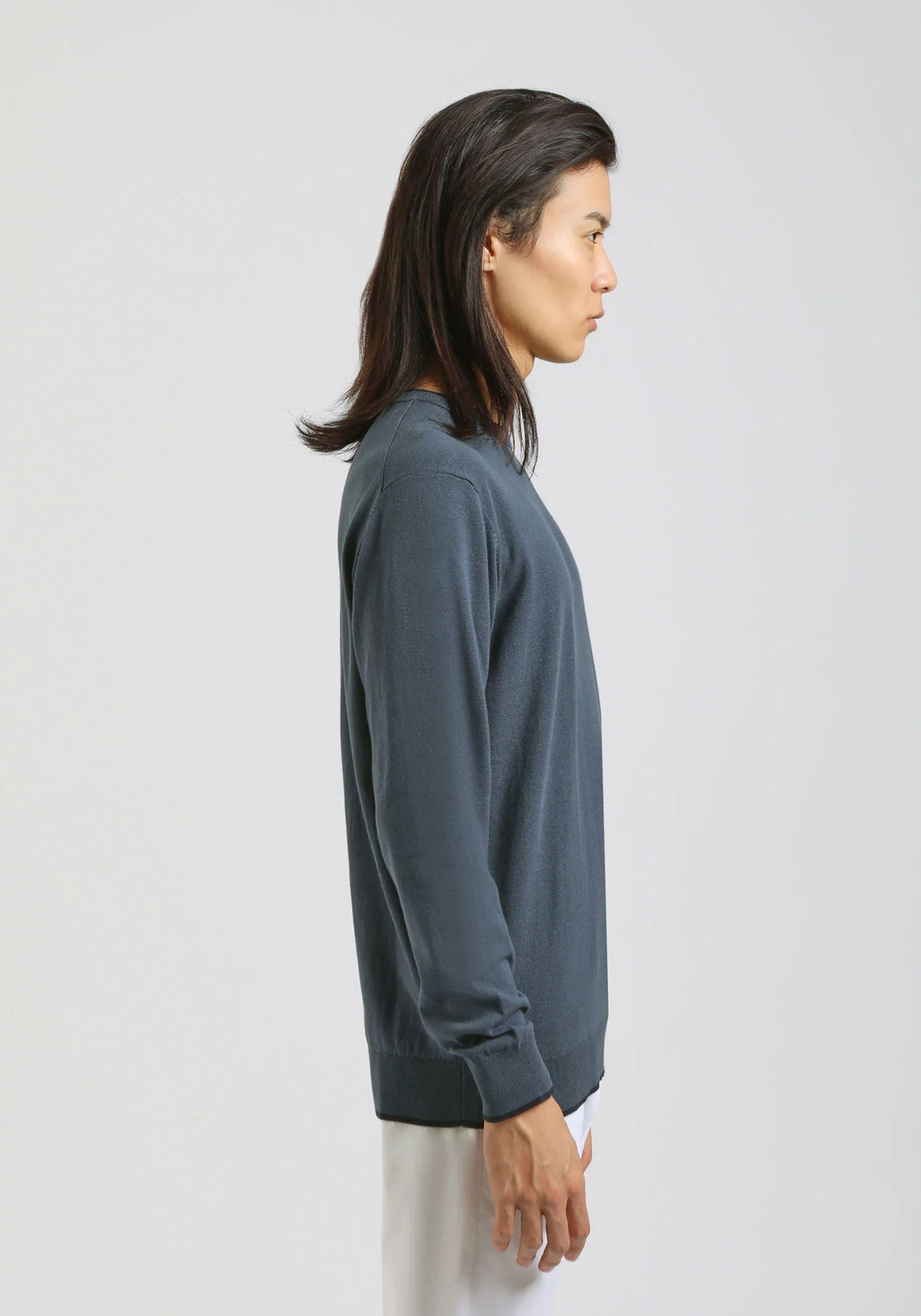 Maglia girocollo doppio collo - Image 3
