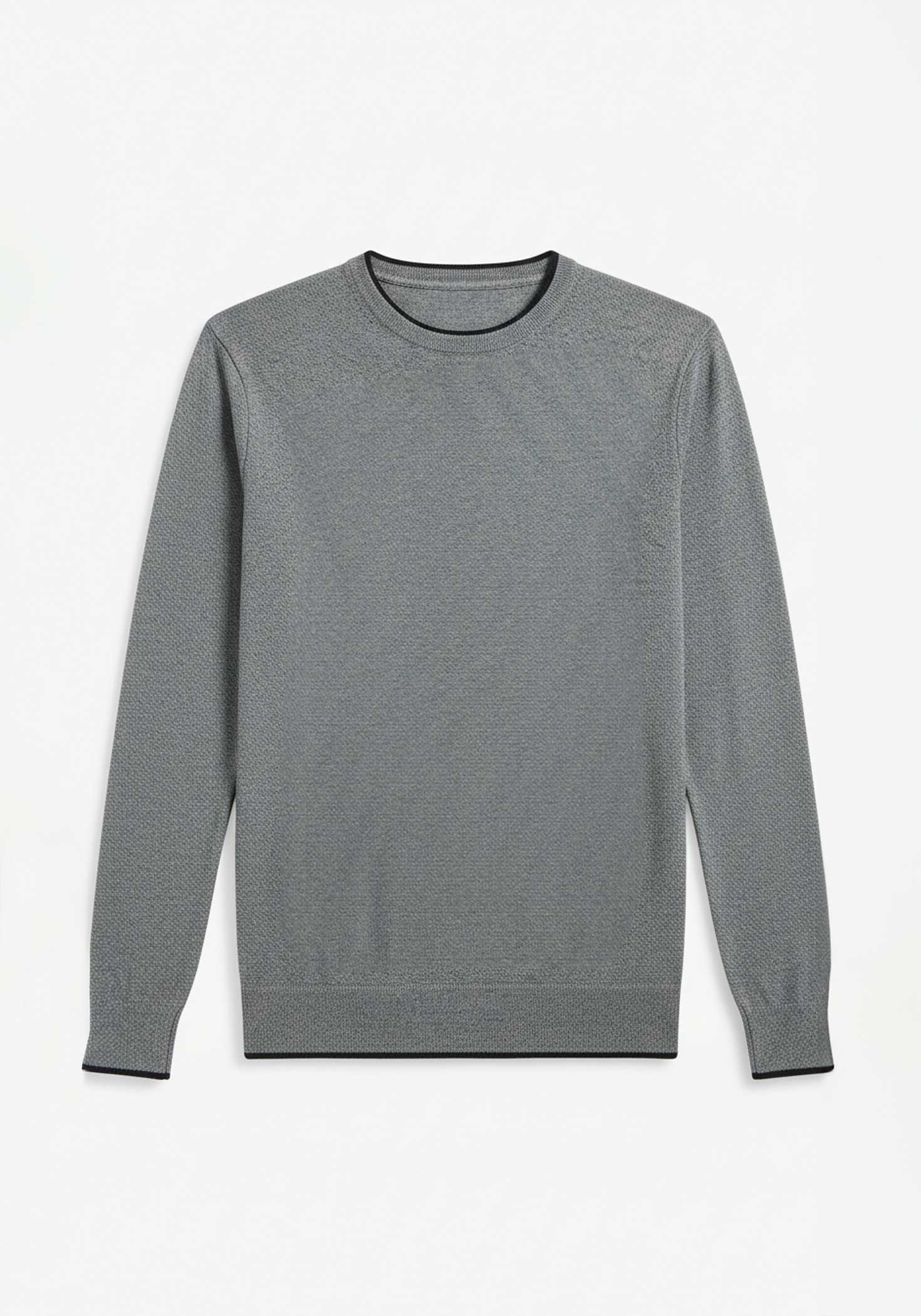 Maglia girocollo doppio collo - Image 6